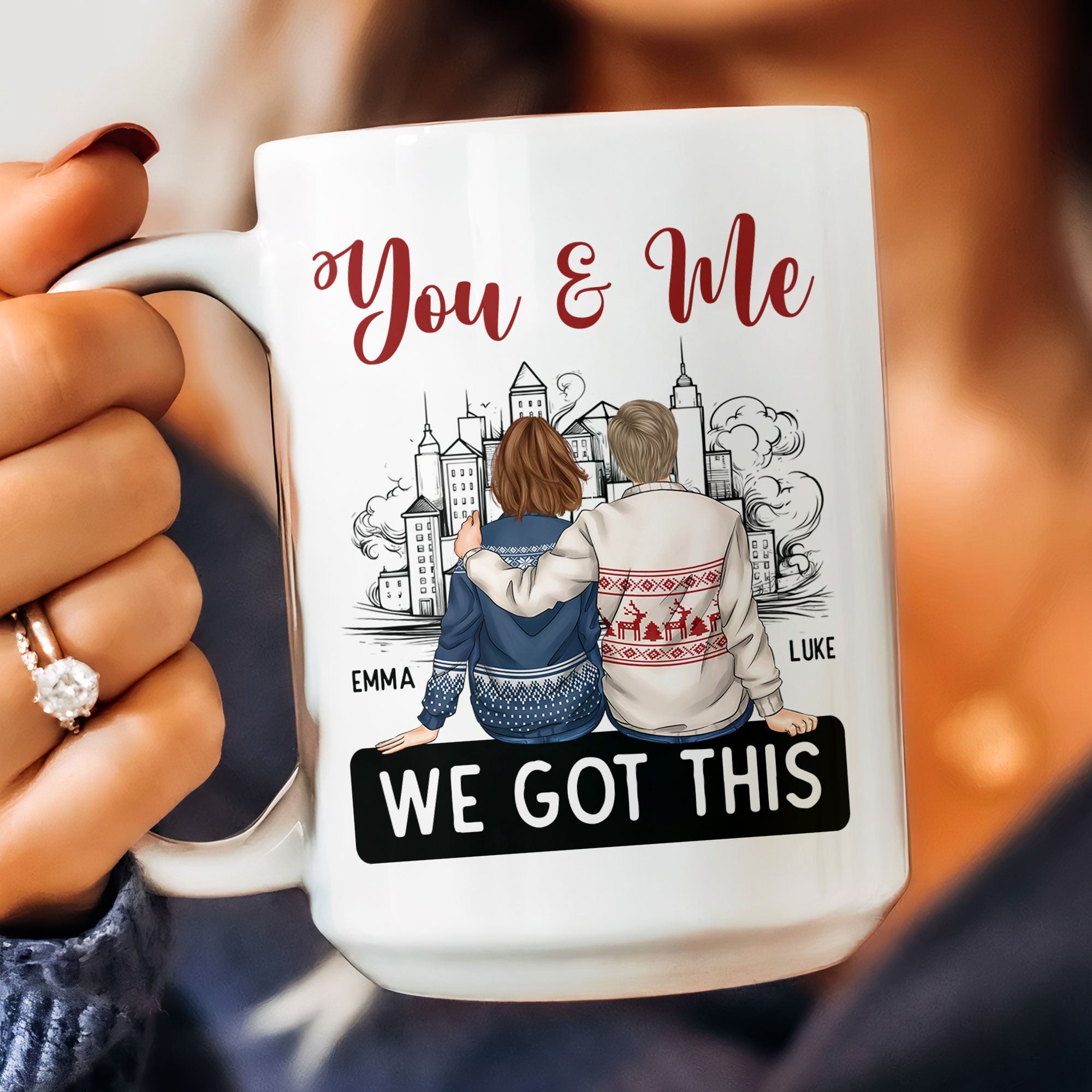 You And Me After 20 Years You're Still Hotter Than This Coffee - Personalized Mug