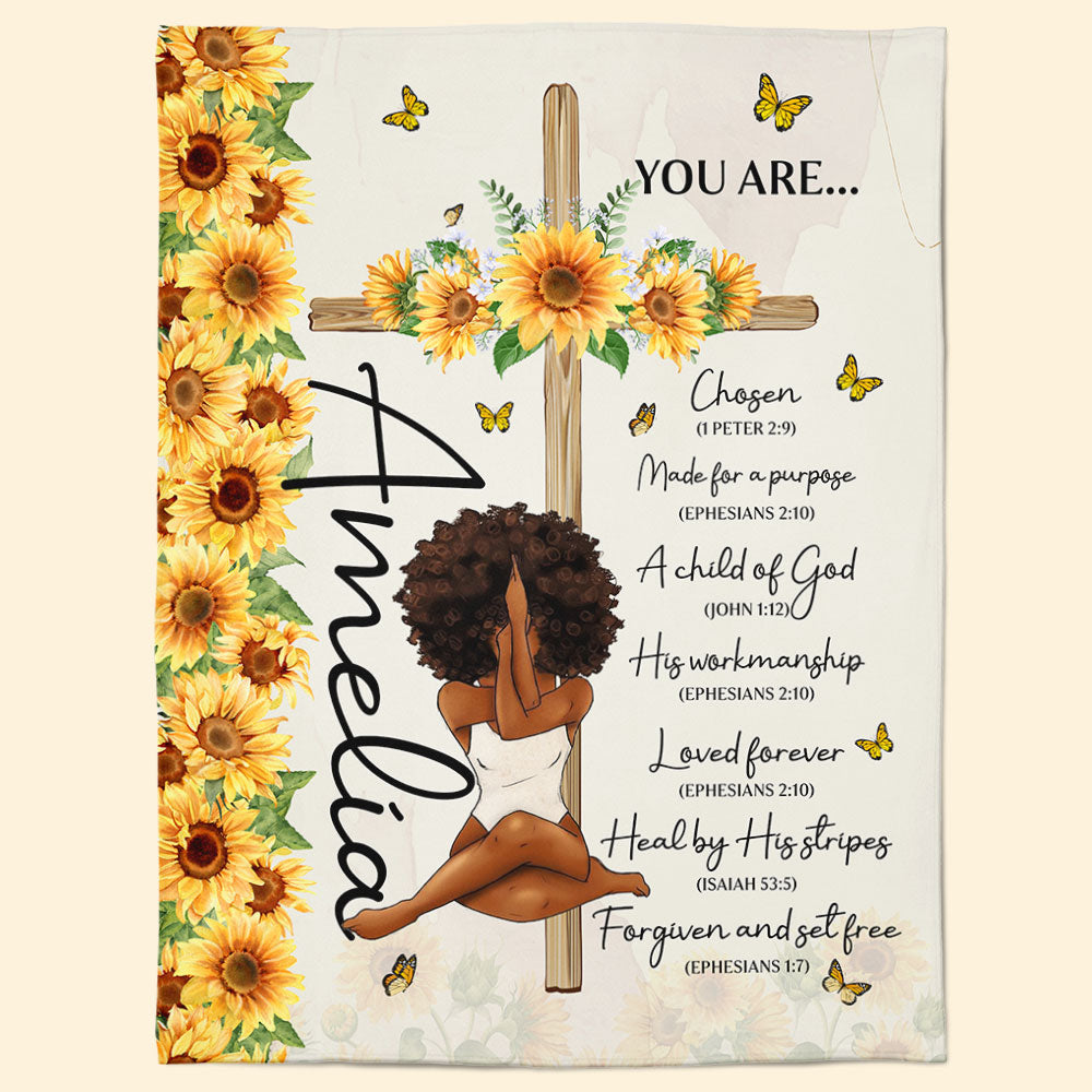 You Are Chosen - Personalized Photo Blanket