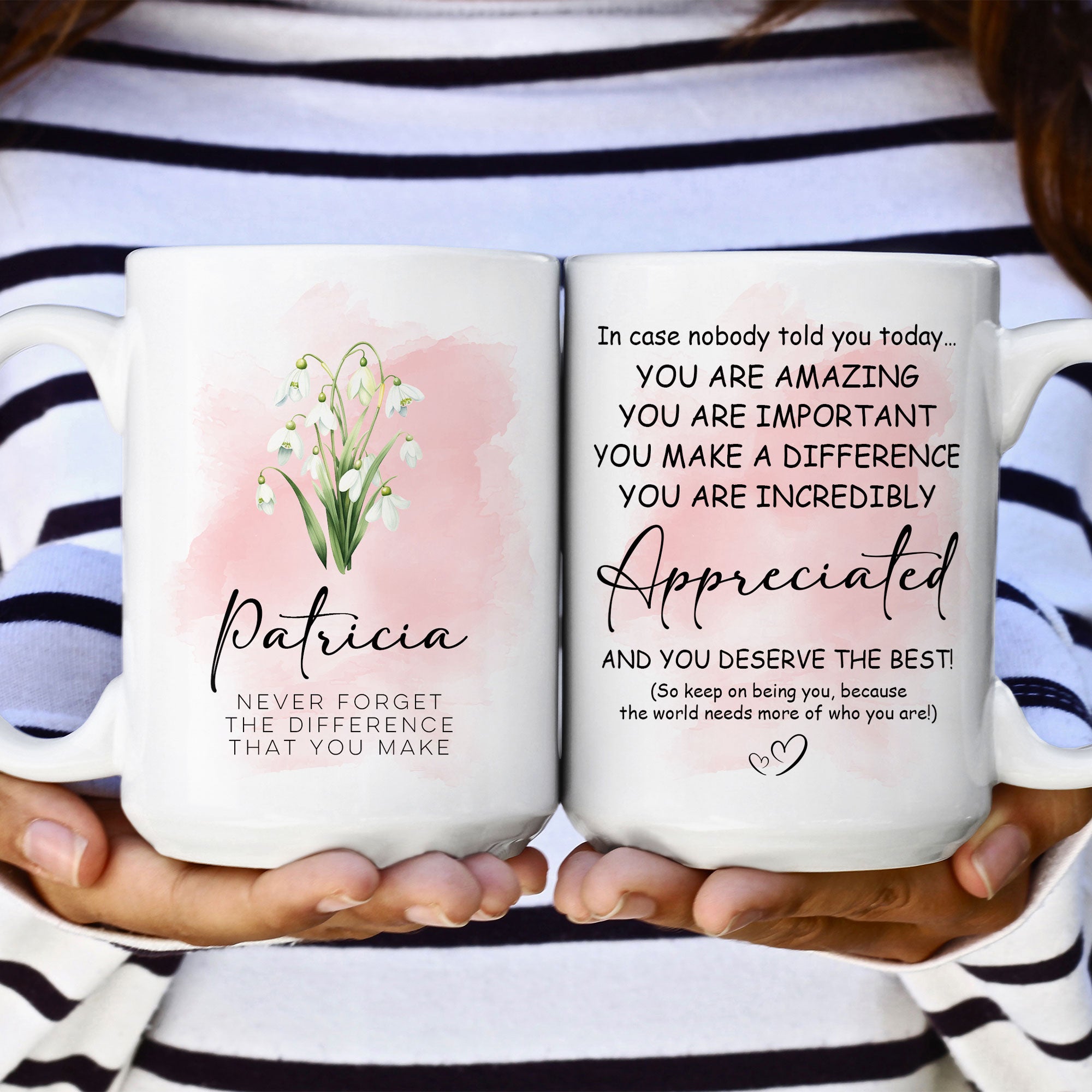 You Are Incredibly Appreciated - Personalized Mug