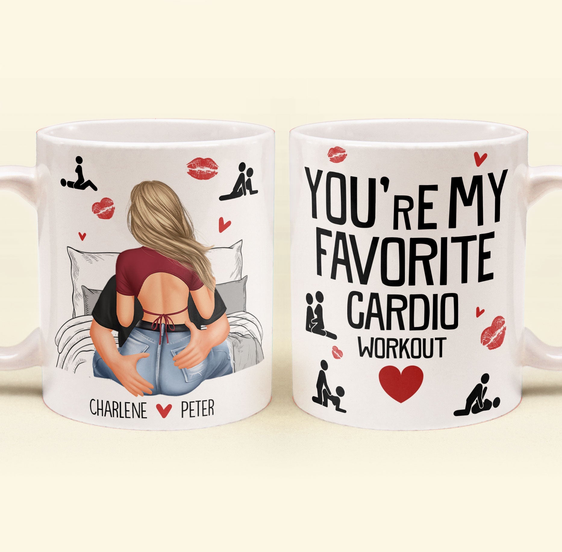 You Are My Favorite Cardio Workout - Personalized Mug