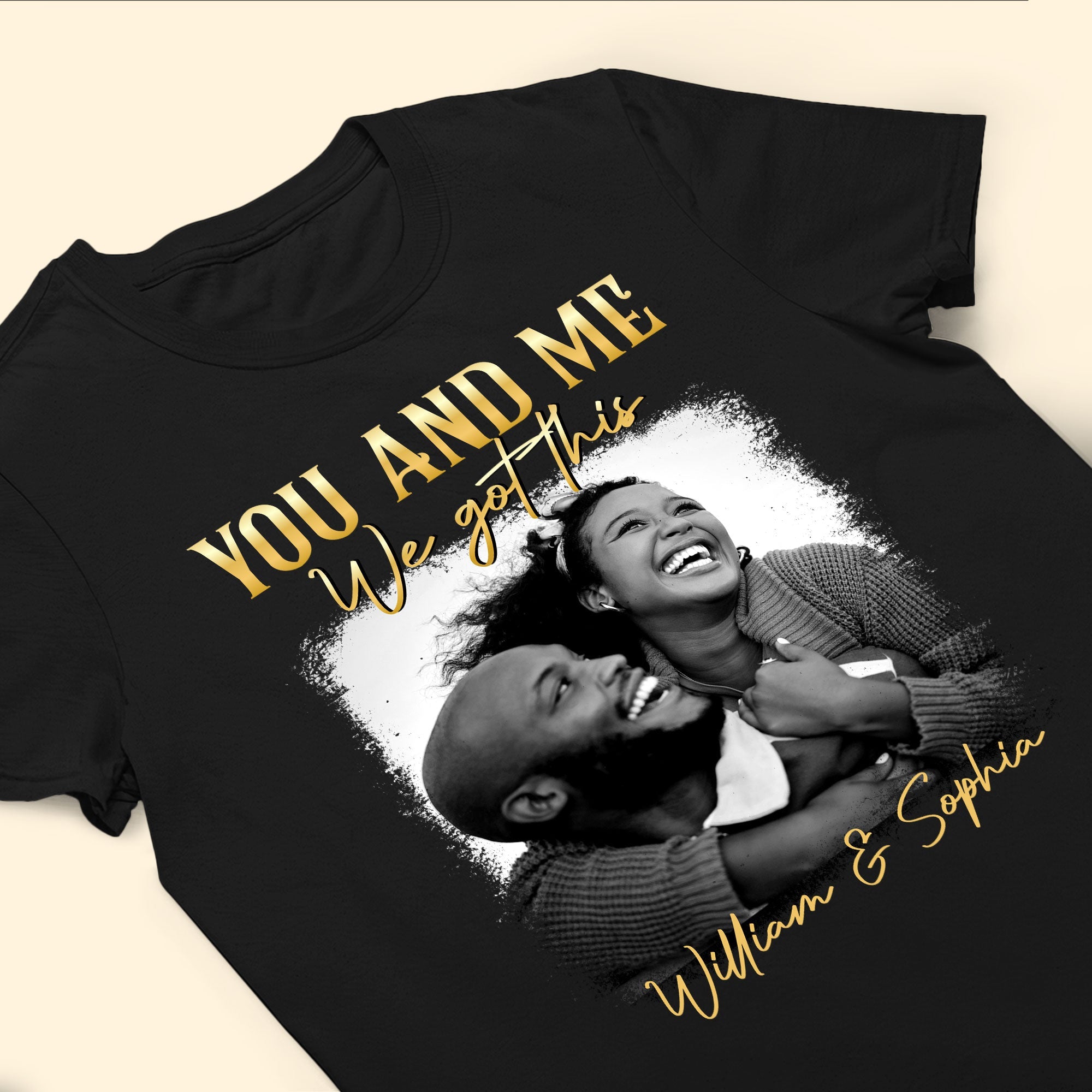 You & Me We Got This Vintage 90s - Personalized Photo Shirt