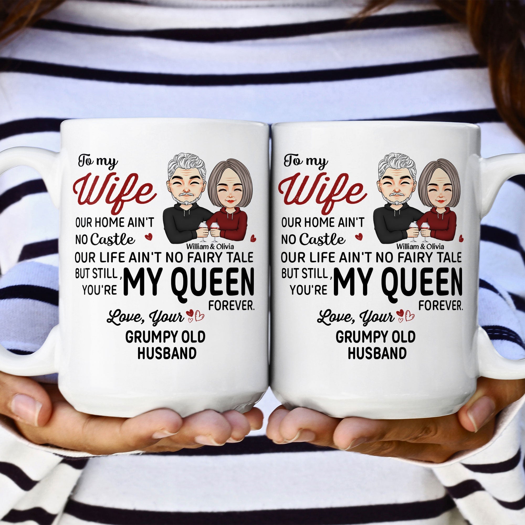 You're My Queen Forever - Personalized Mug