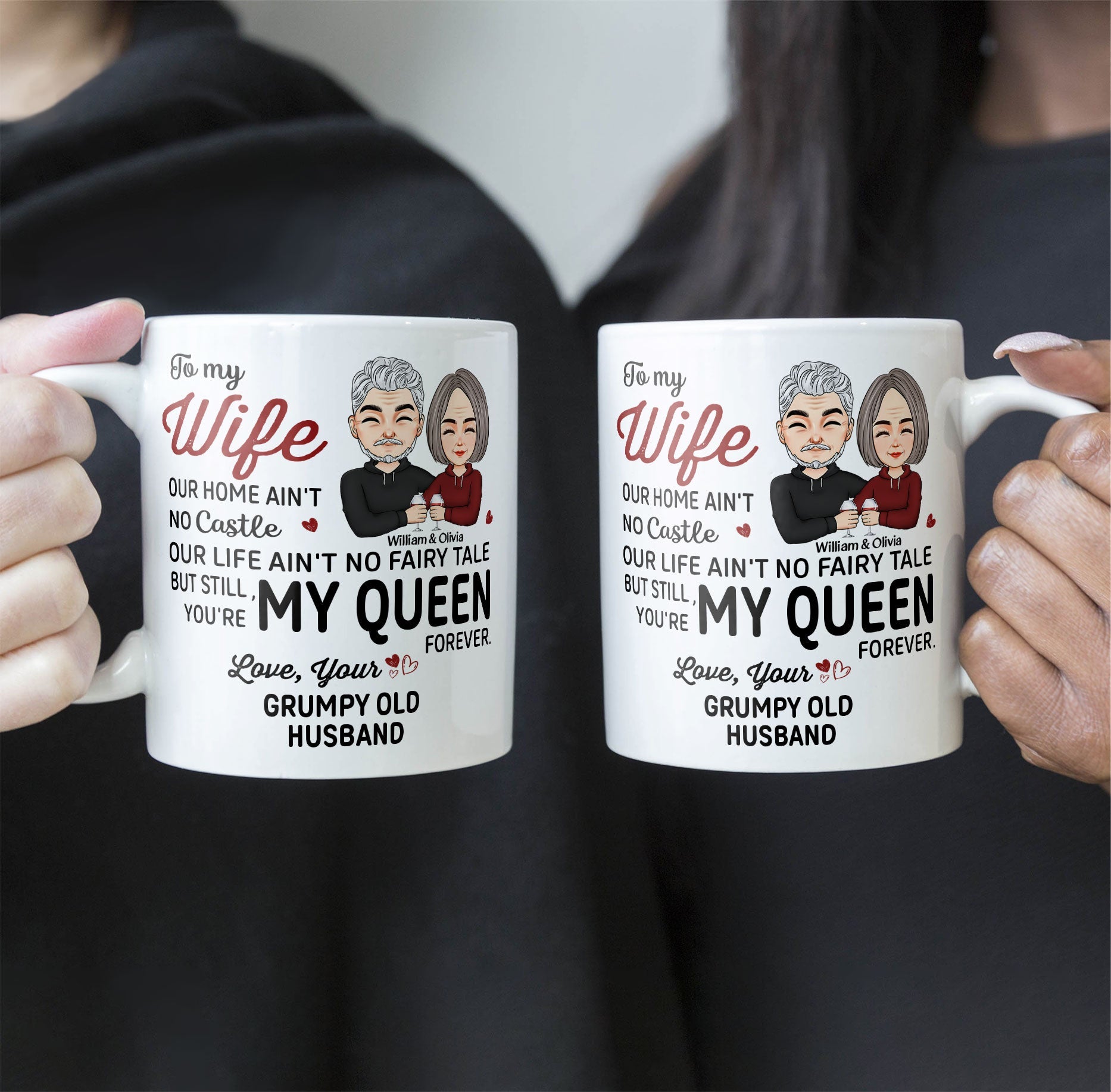 You're My Queen Forever - Personalized Mug