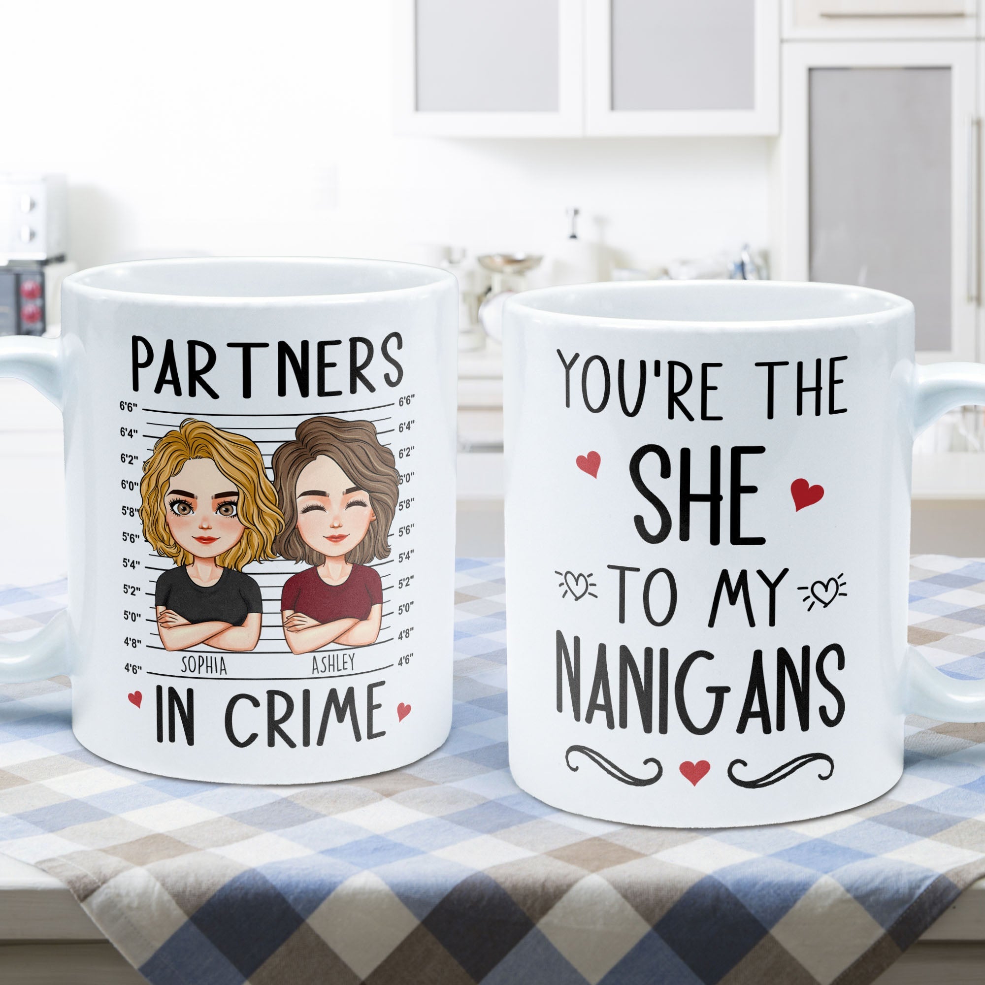 You're The "She" To My "Nanigans" - Personalized Mug