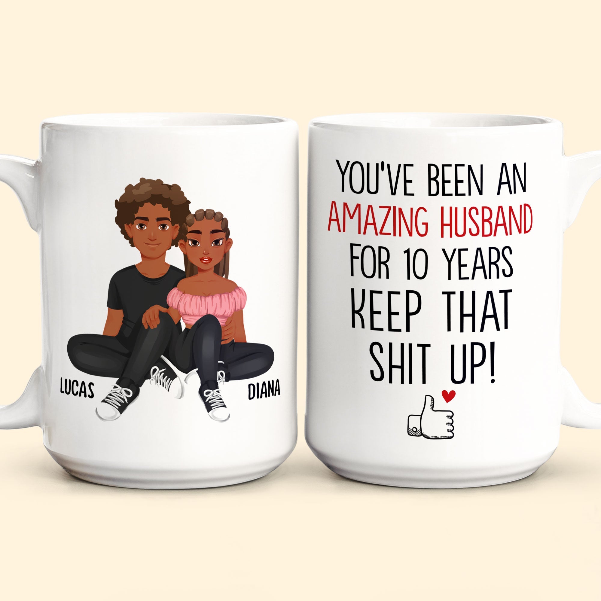 You've Been An Amazing Husband - Personalized Mug