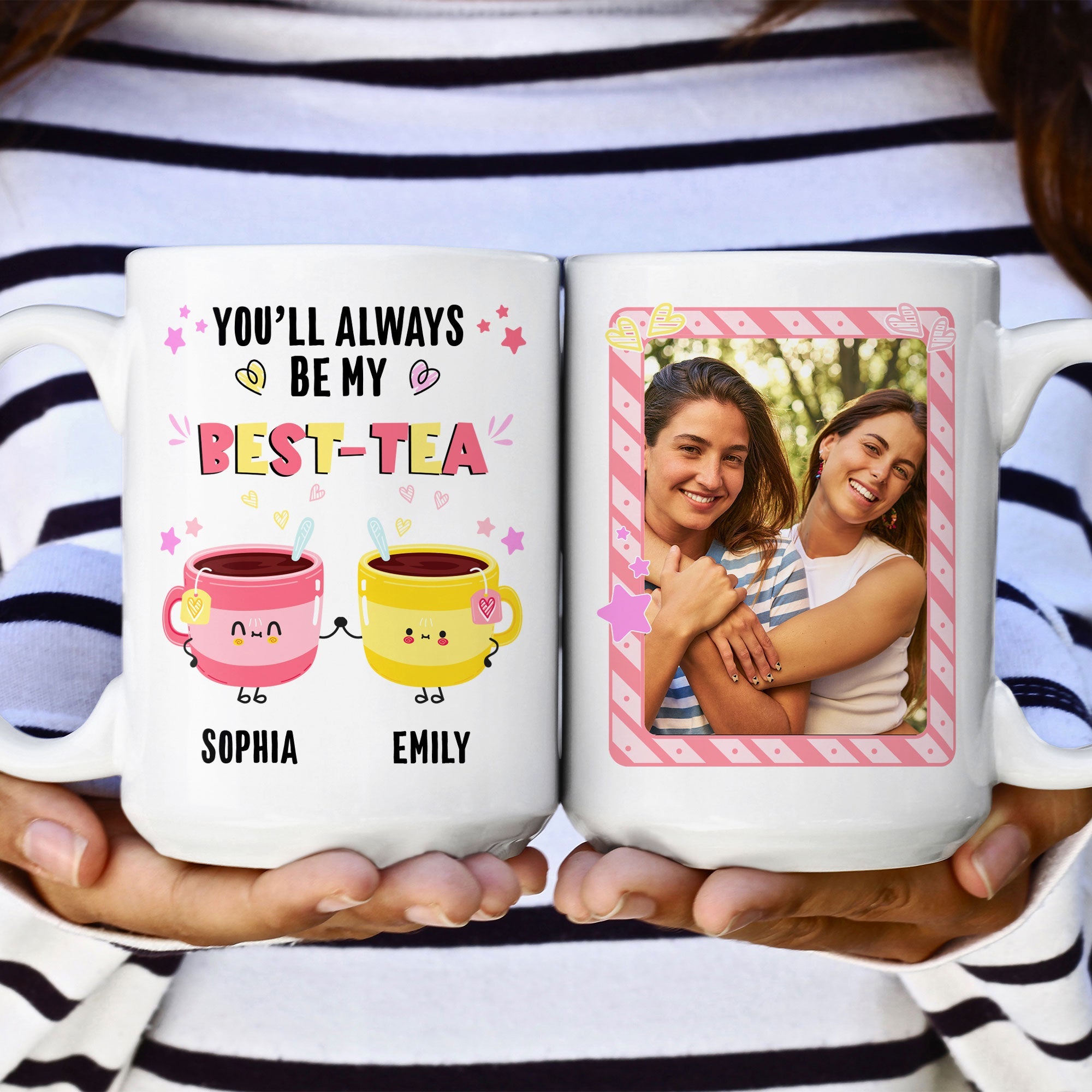 You'll Always Be My Best-Tea - Personalized Photo Mug