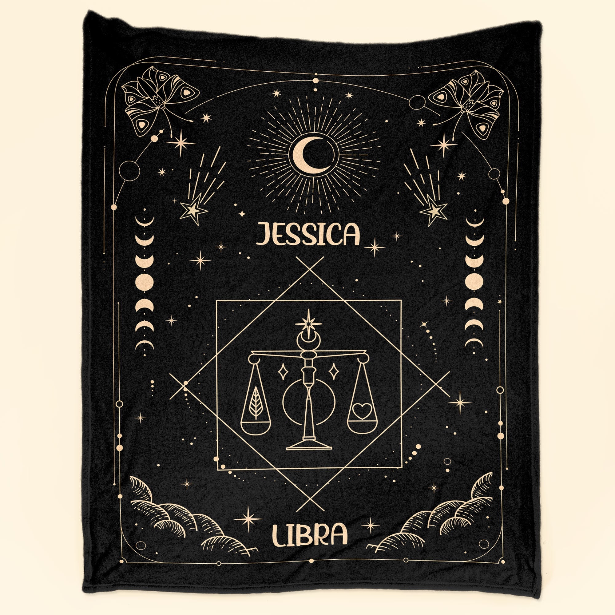 Zodiac Name - Personalized Blanket