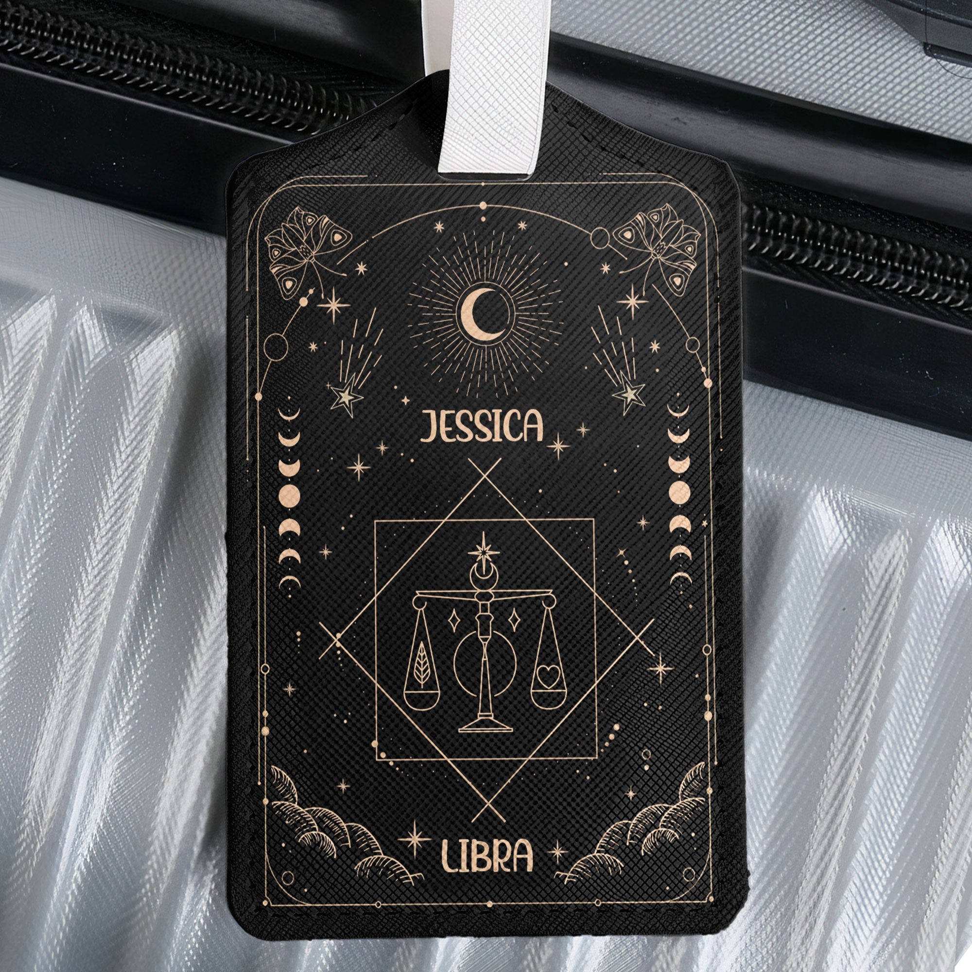 Zodiac Name - Personalized Luggage Tag