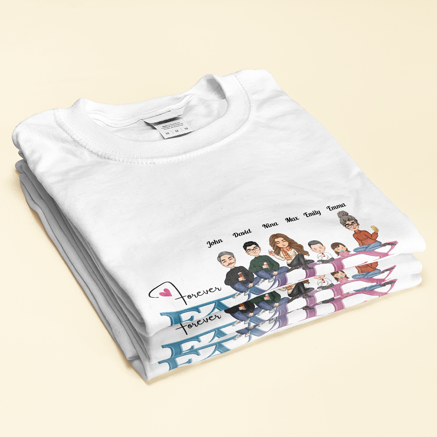 Forever Family - Personalized Shirt