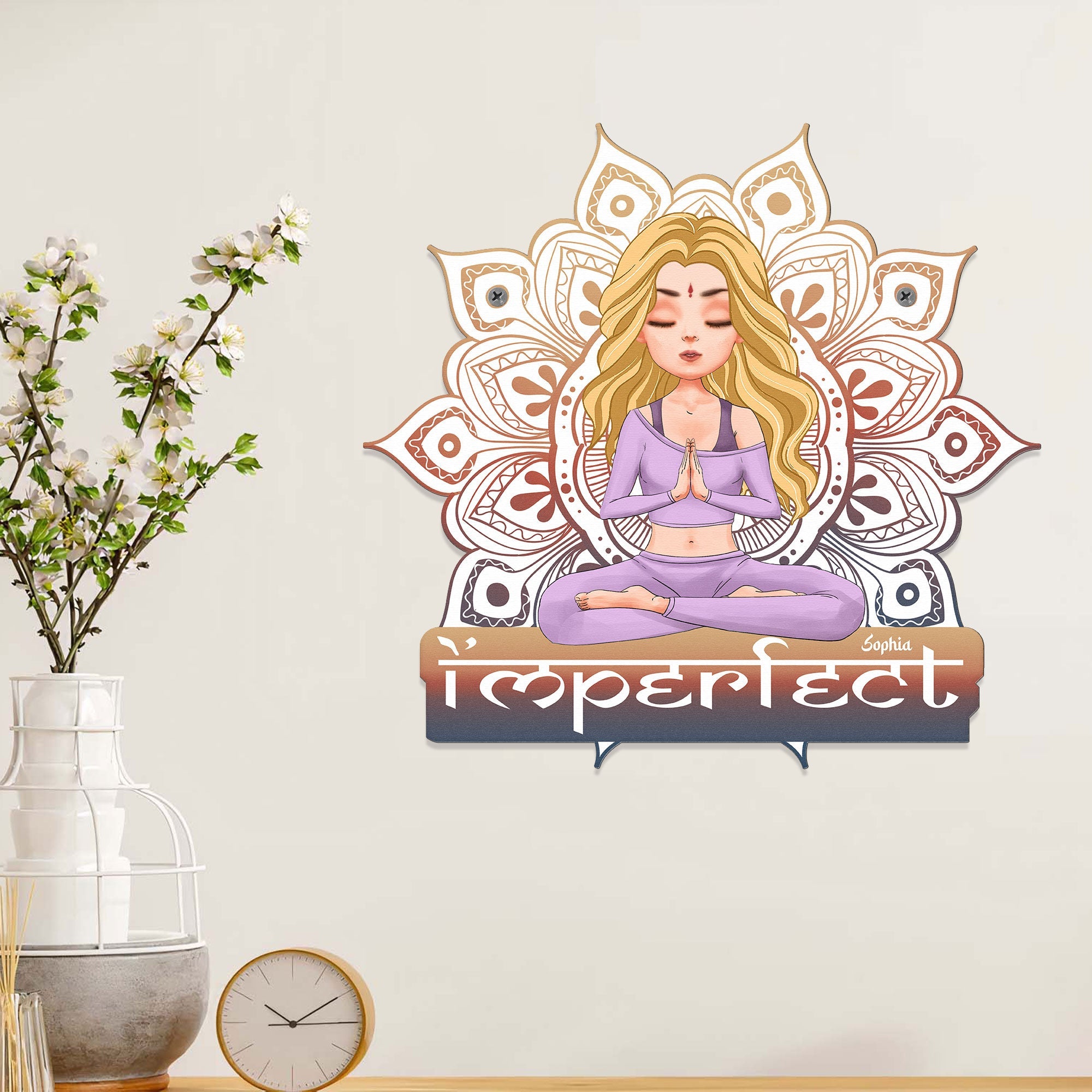 I'mperfect - Personalized Custom Shaped Metal Sign