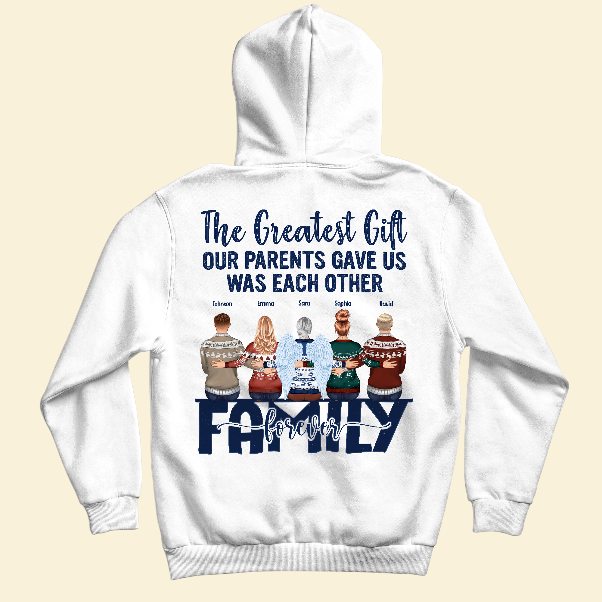 The Greatest Gift Our Parents Gave Us Was Each Other - Personalized Shirt - Birthday, Loving Gift For Family Members, Sisters, Brothers