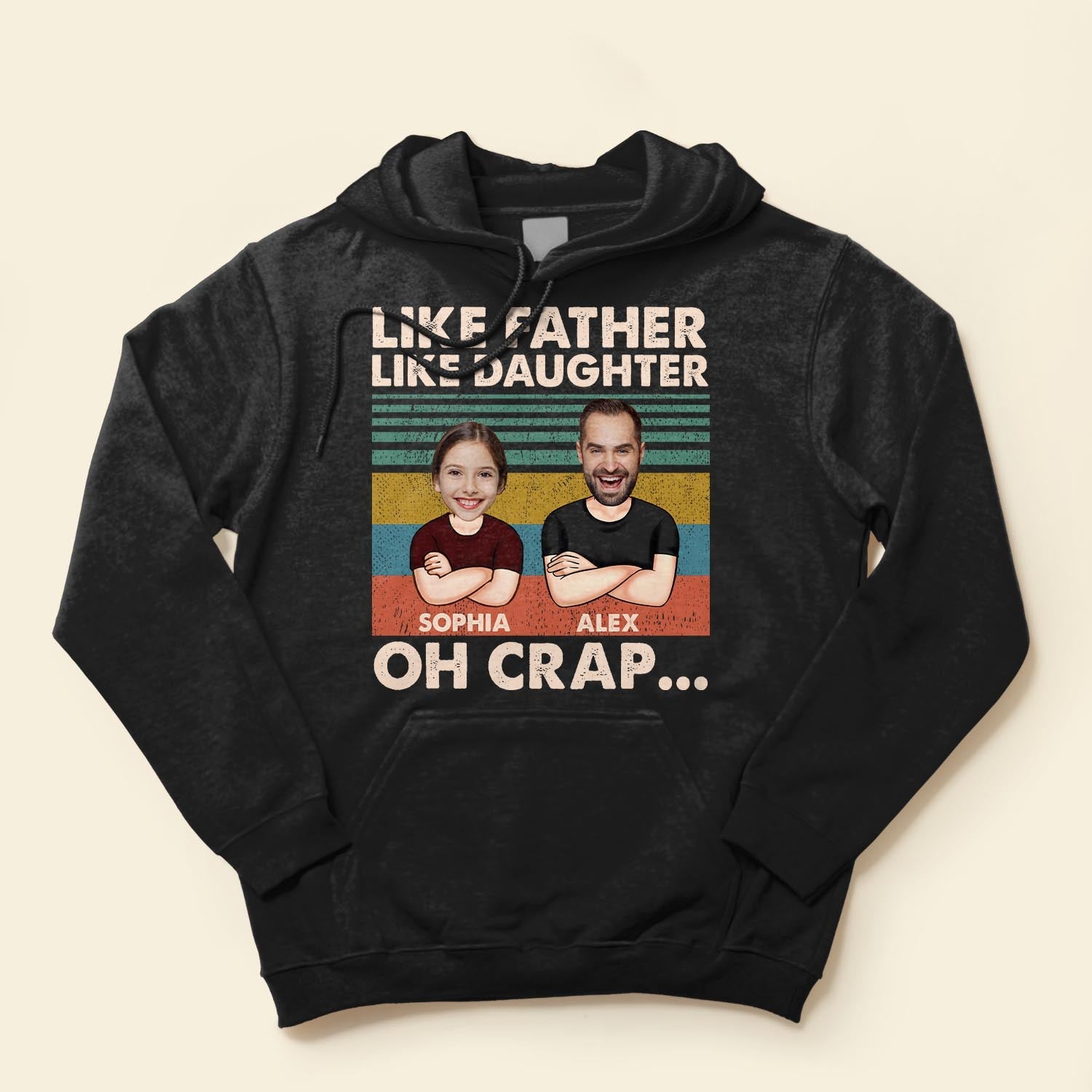 Like Father Like Daughter - Personalized Shirt