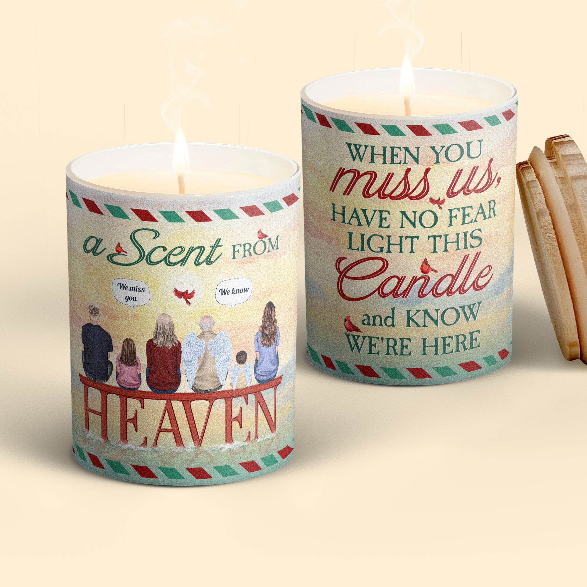 A Scent From Heaven - Personalized Candle