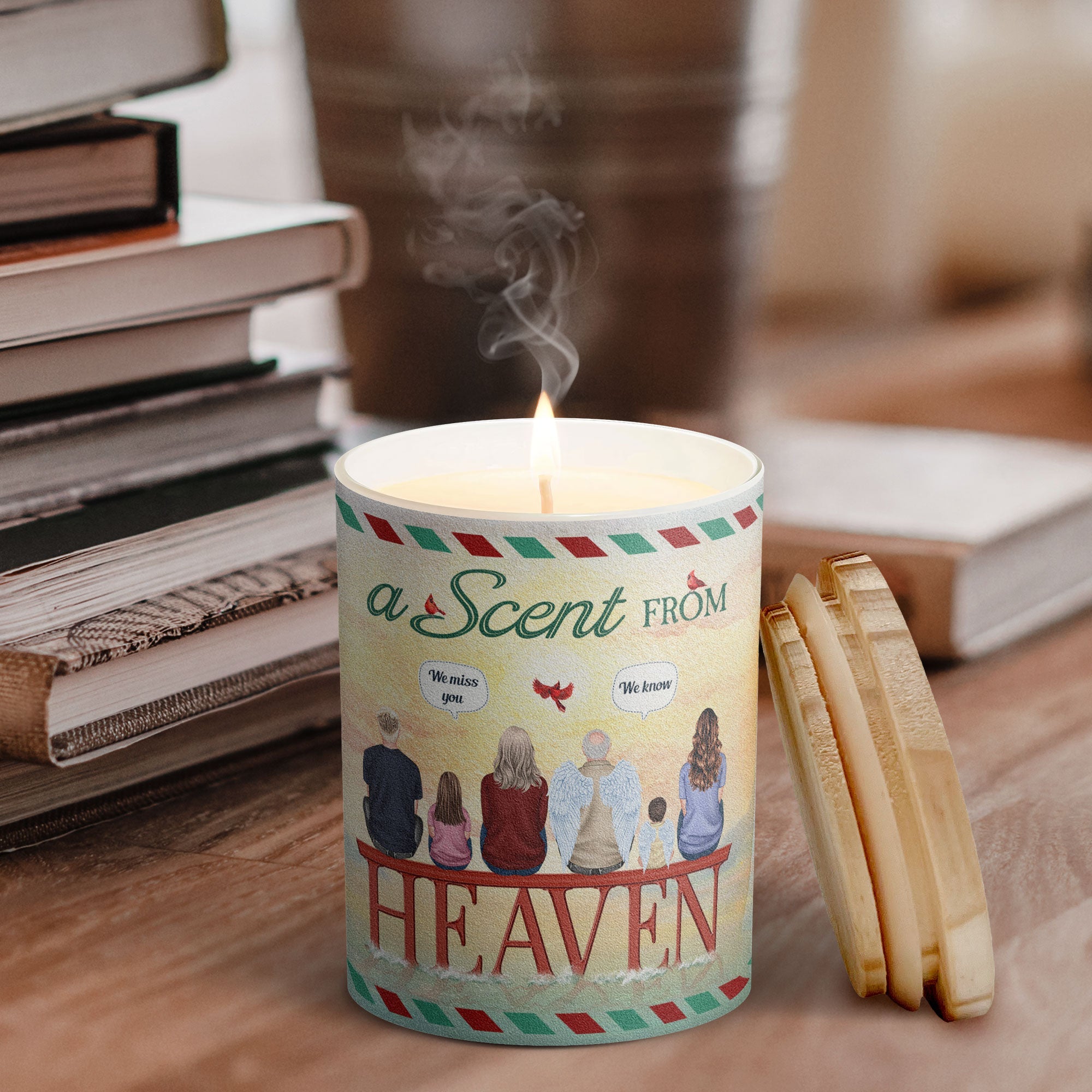 A Scent From Heaven - Personalized Candle