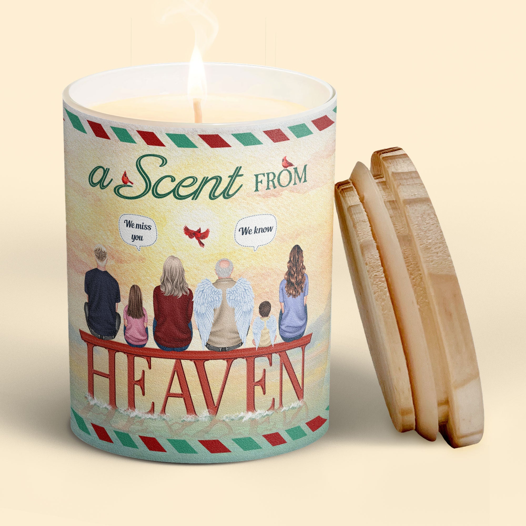 A Scent From Heaven - Personalized Candle