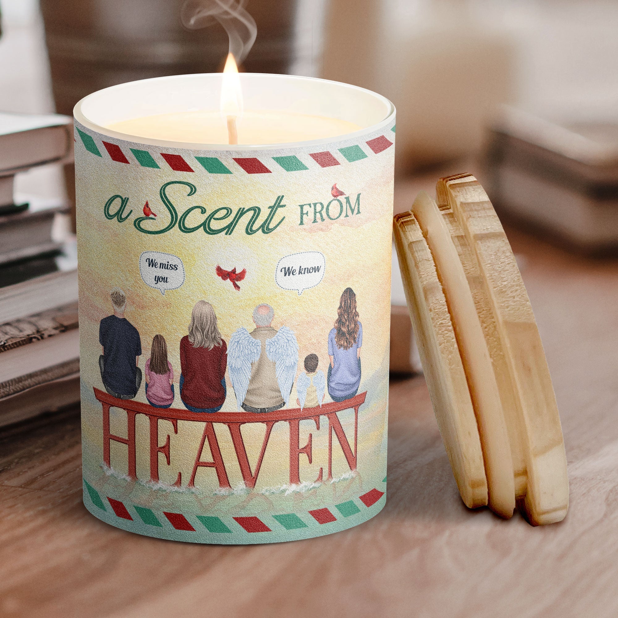 A Scent From Heaven - Personalized Candle