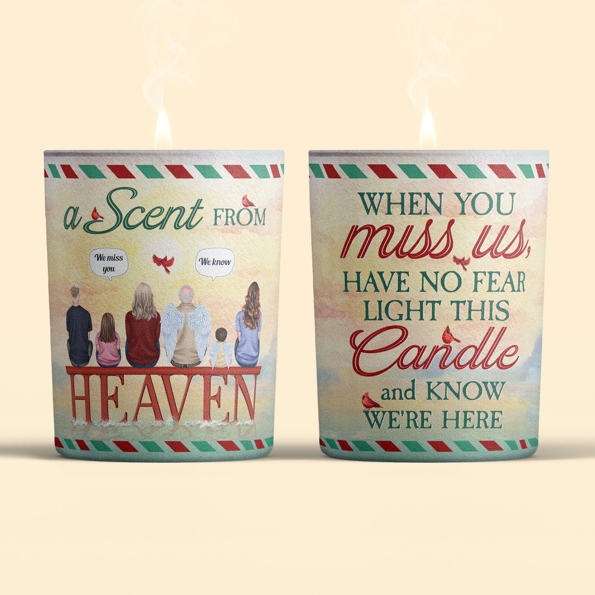 A Scent From Heaven - Personalized Candle