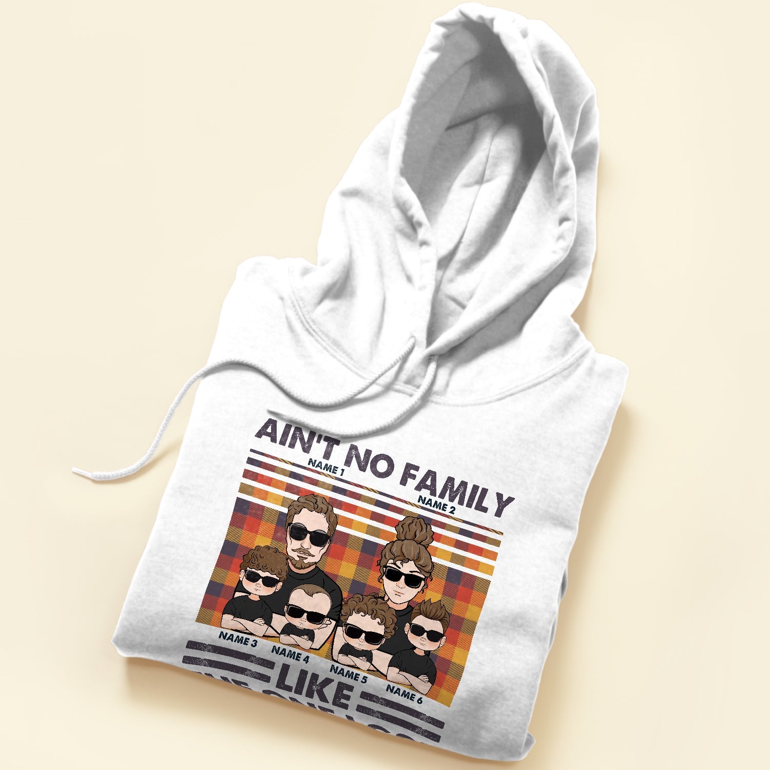 Ain't No Family Like The One I Got - Personalized Shirt - Thanksgiving Gift For Family Members - Family Illustration