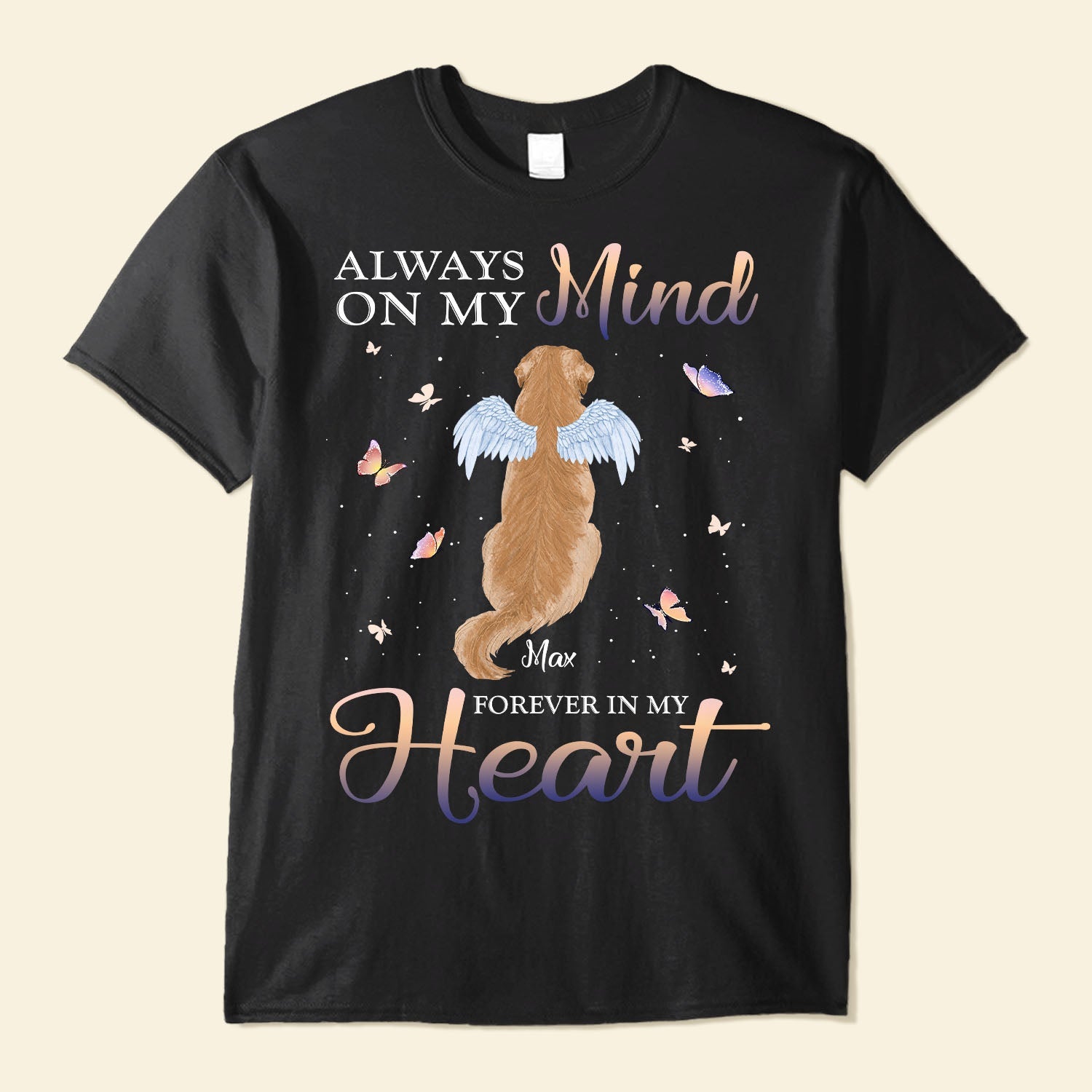 Always On My Mind Forever In My Heart - Personalized Shirt