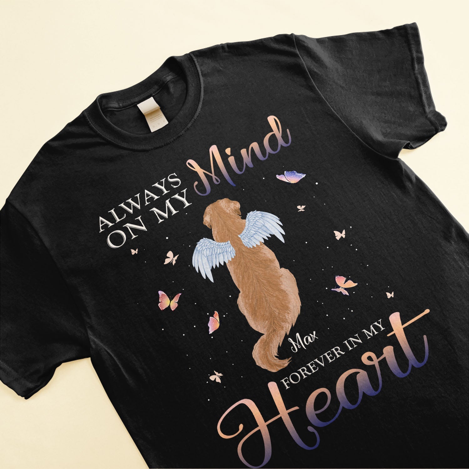 Always On My Mind Forever In My Heart - Personalized Shirt