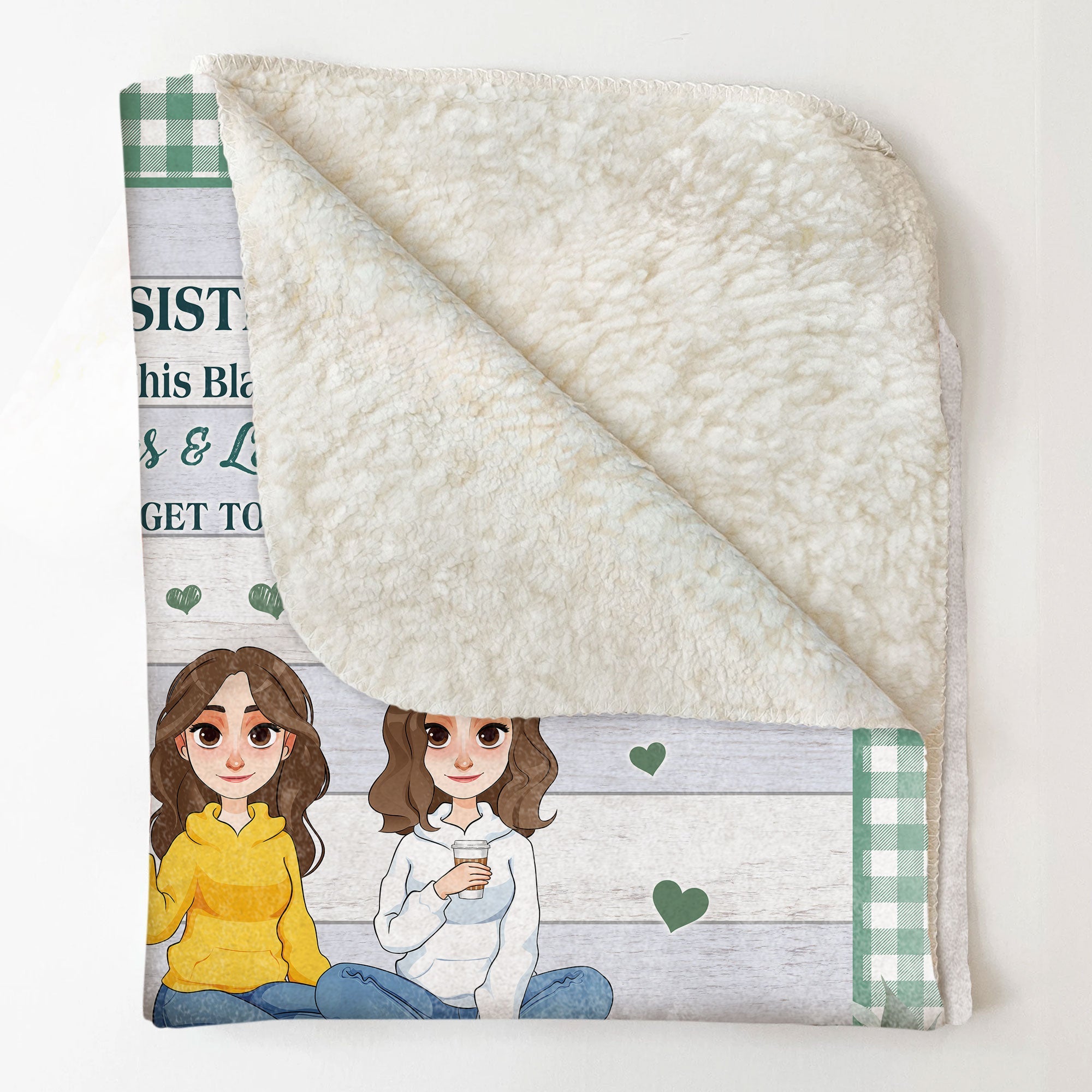 Always Sisters - Personalized Blanket