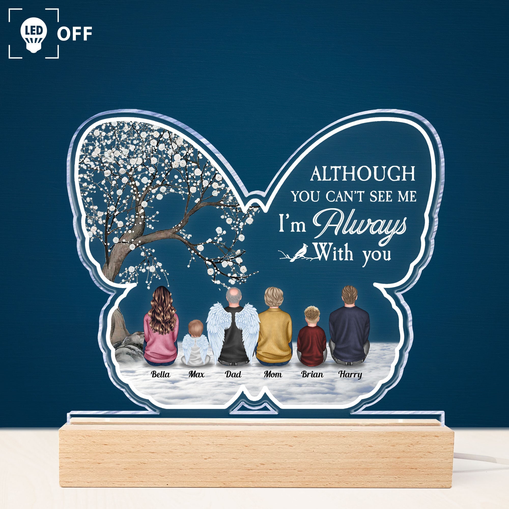 Always With You - Personalized Led Light