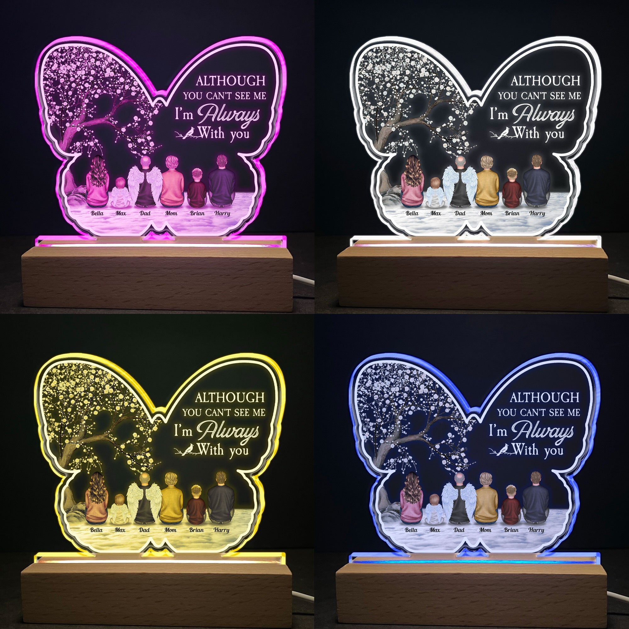 Always With You - Personalized Led Light