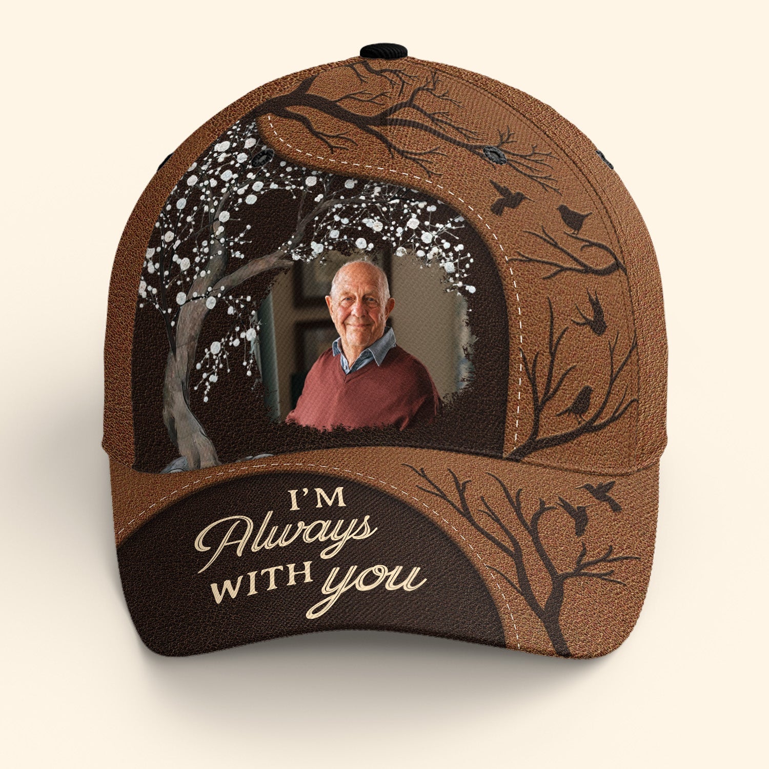 Always With You - Personalized Photo Classic Cap