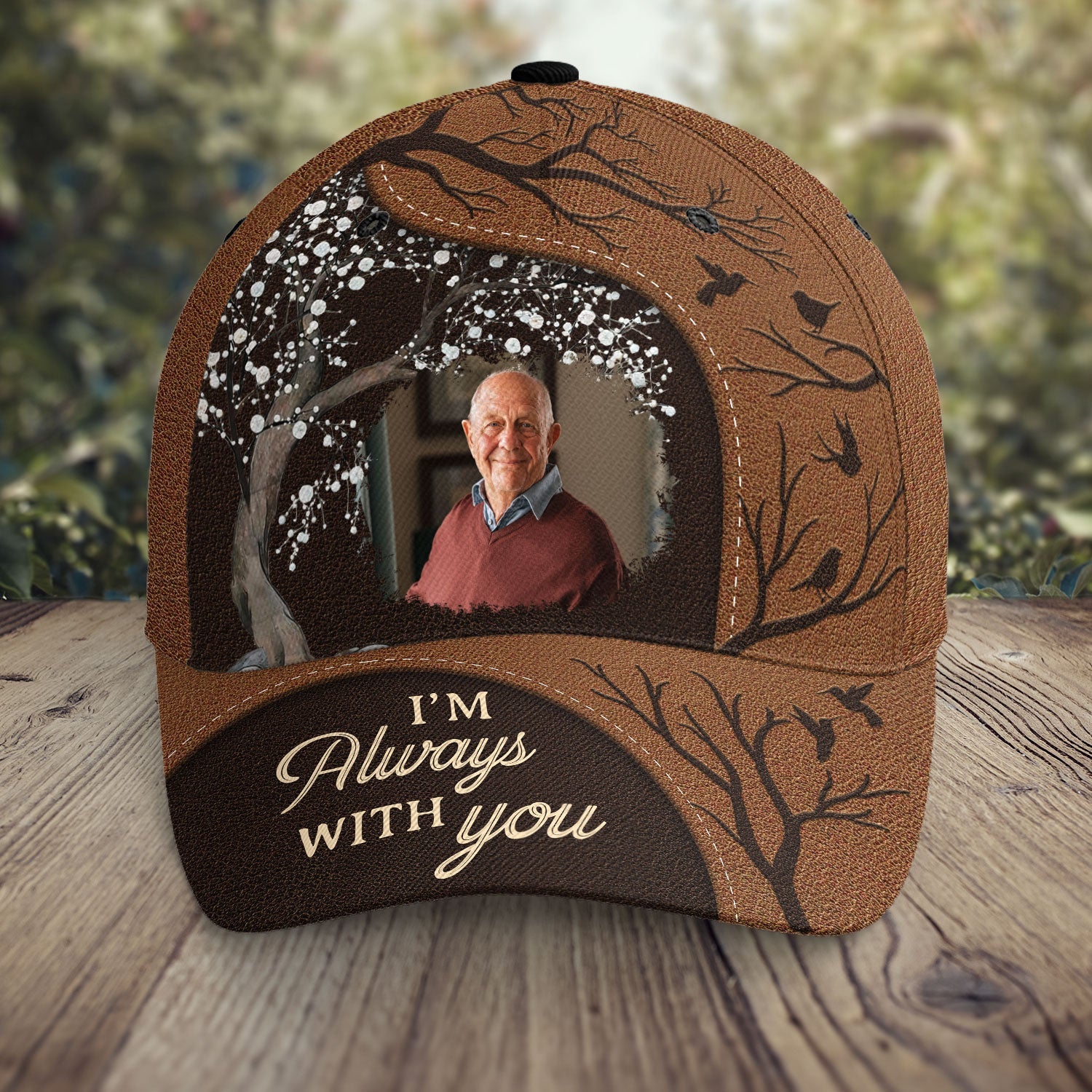 Always With You - Personalized Photo Classic Cap