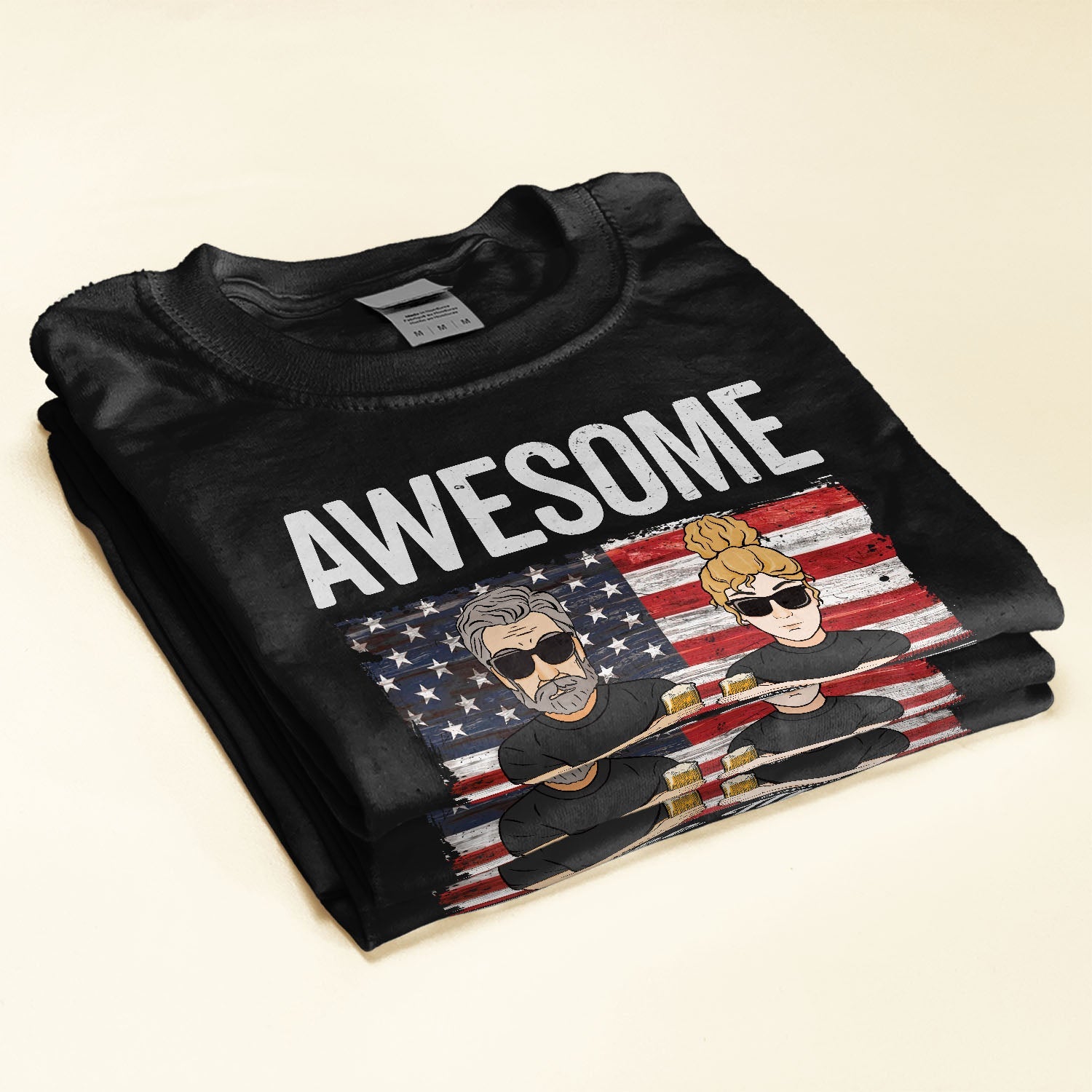 Awesome Like My Daughter - Personalized Shirt