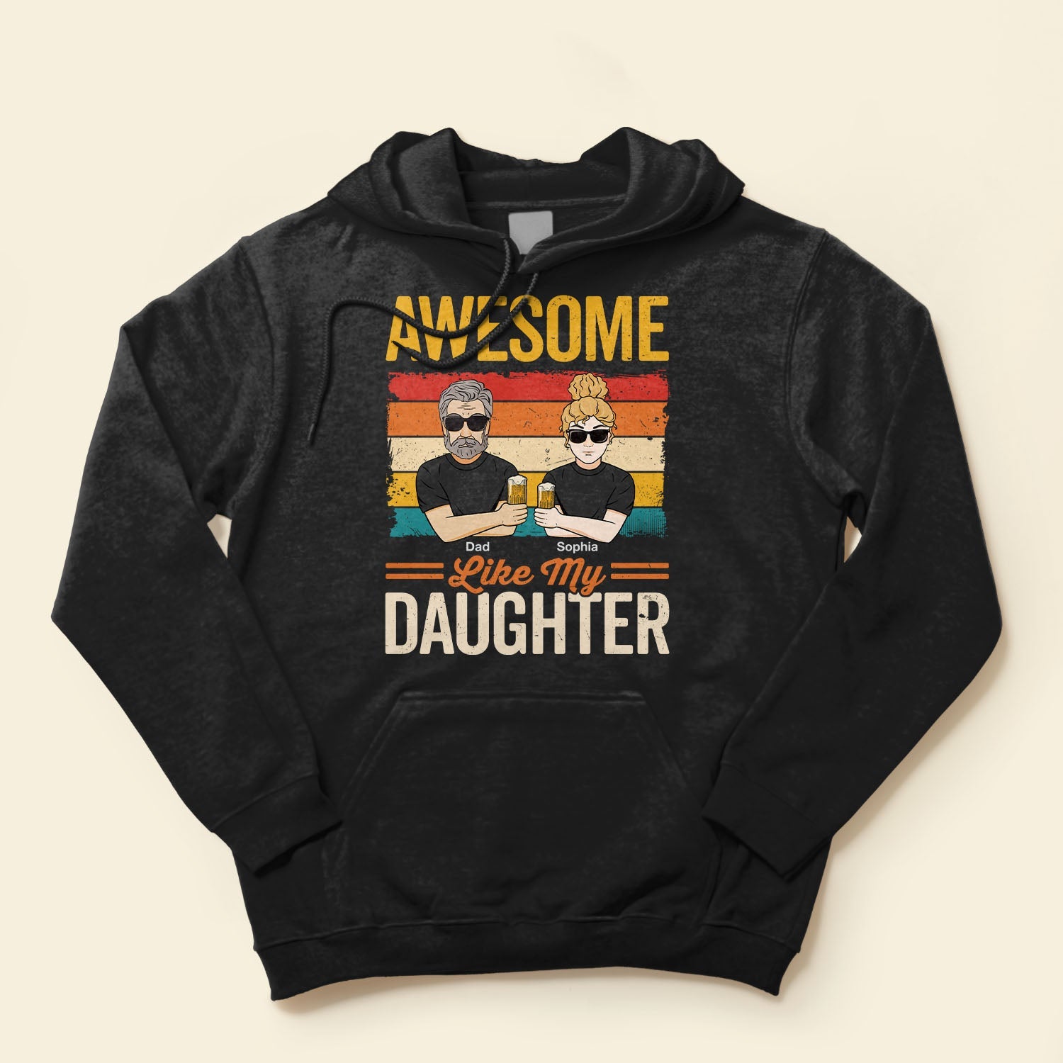 Awesome Like My Daughter - Personalized Shirt