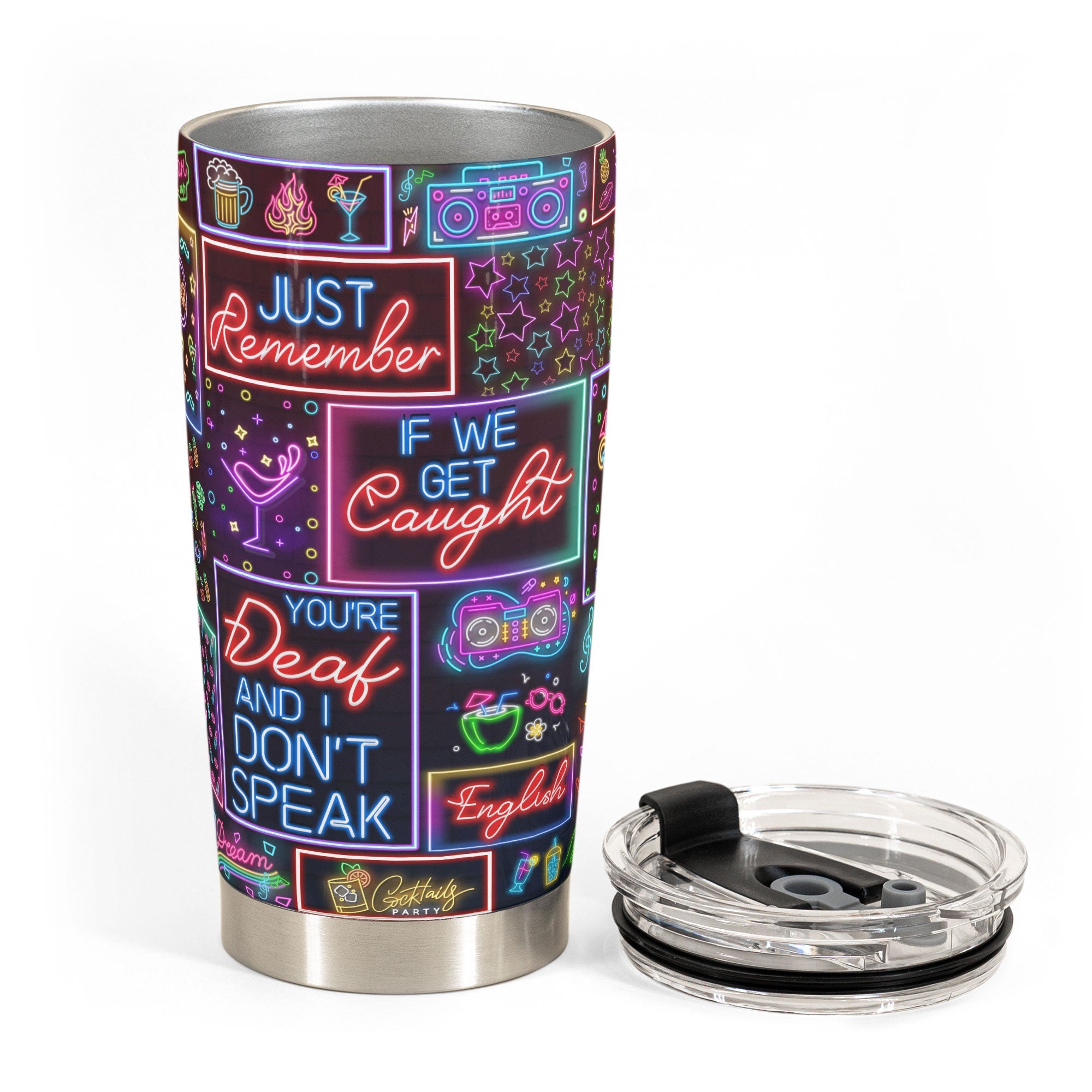 Bar Version - Partners In Crime - Personalized Tumbler Cup