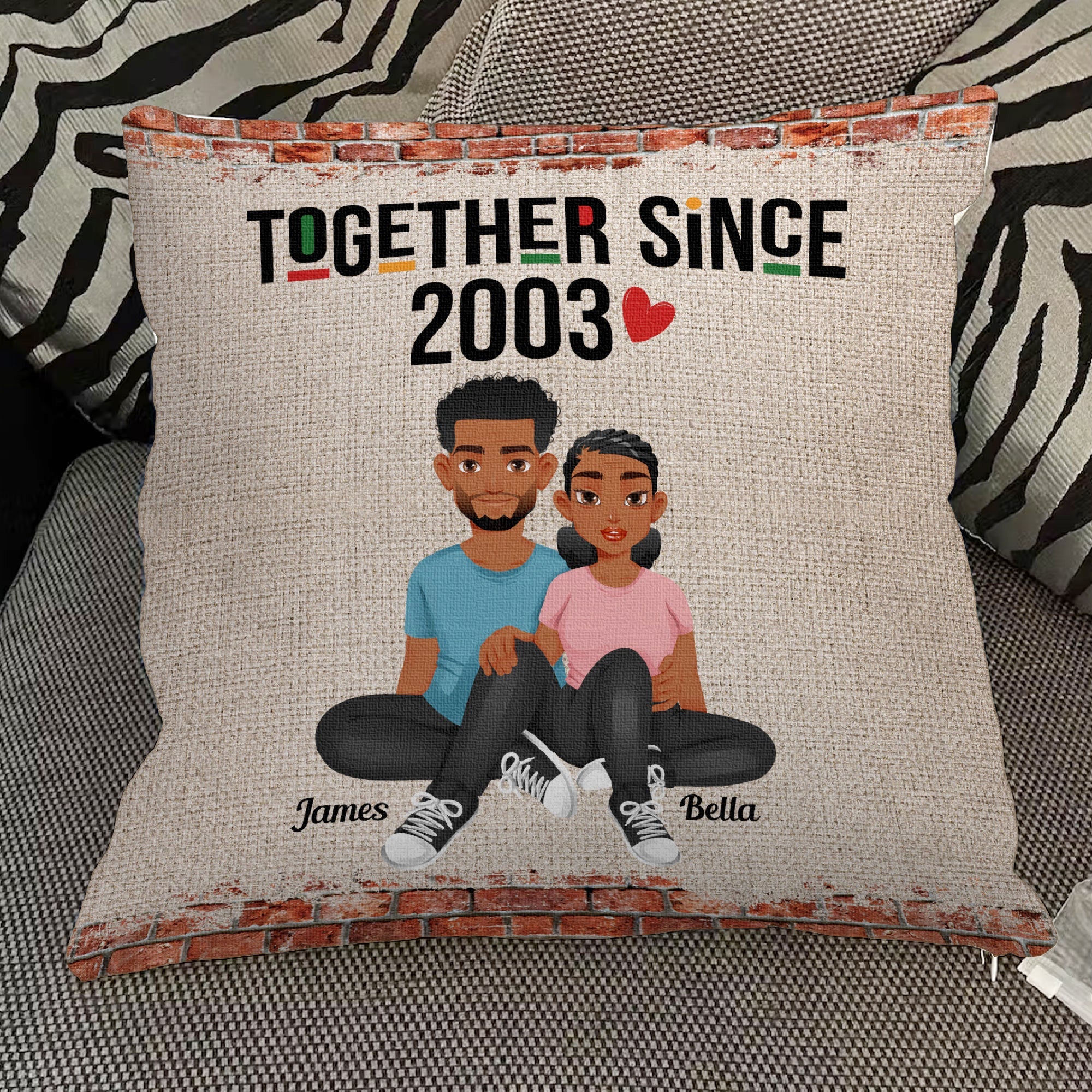 Been Together - Personalized Pillow (Insert Included)