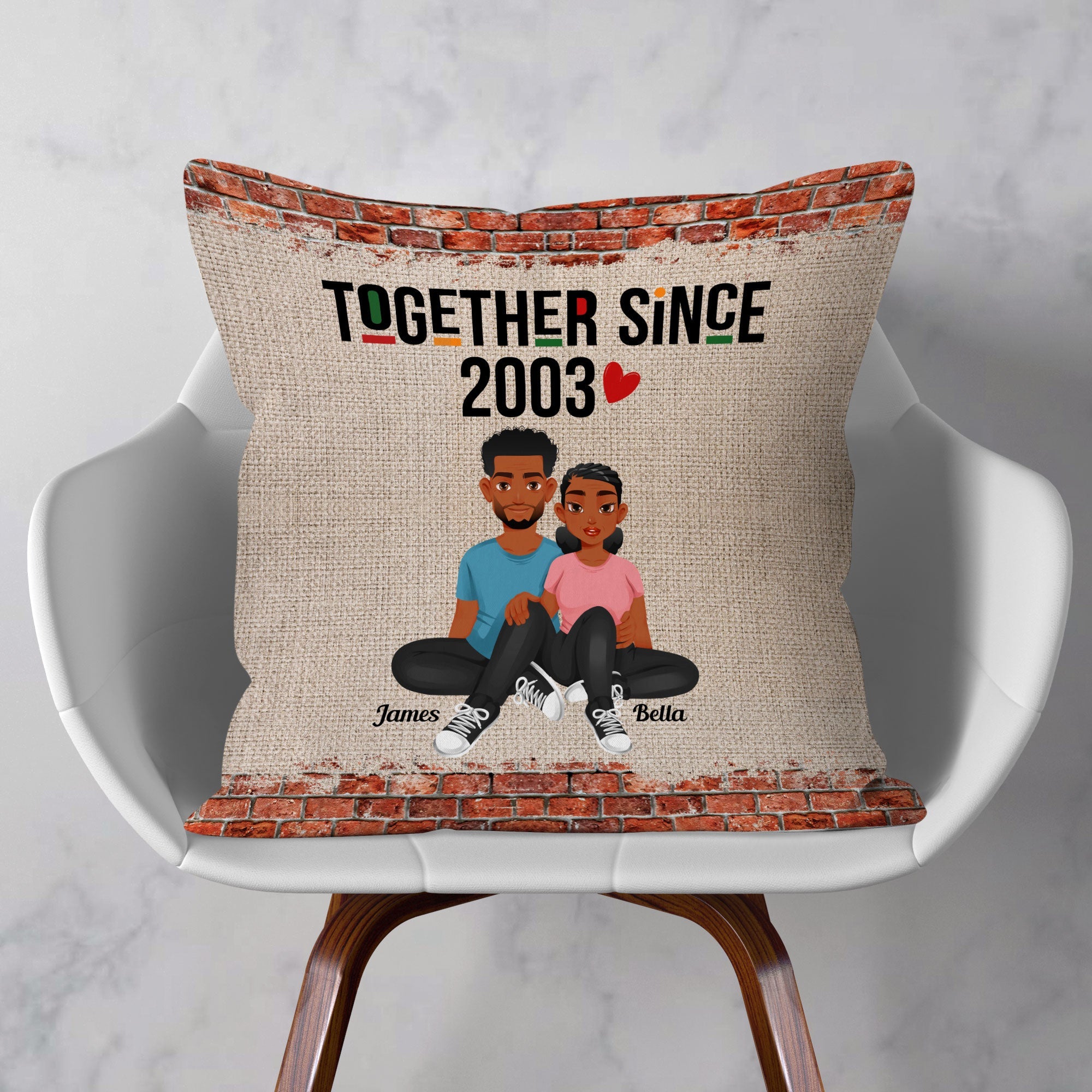 Been Together - Personalized Pillow (Insert Included)