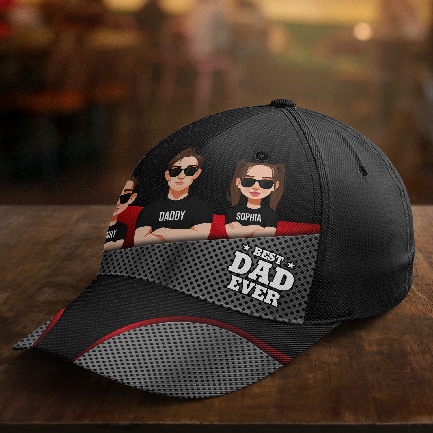 Best Dad Ever New Version - Personalized Classic Cap