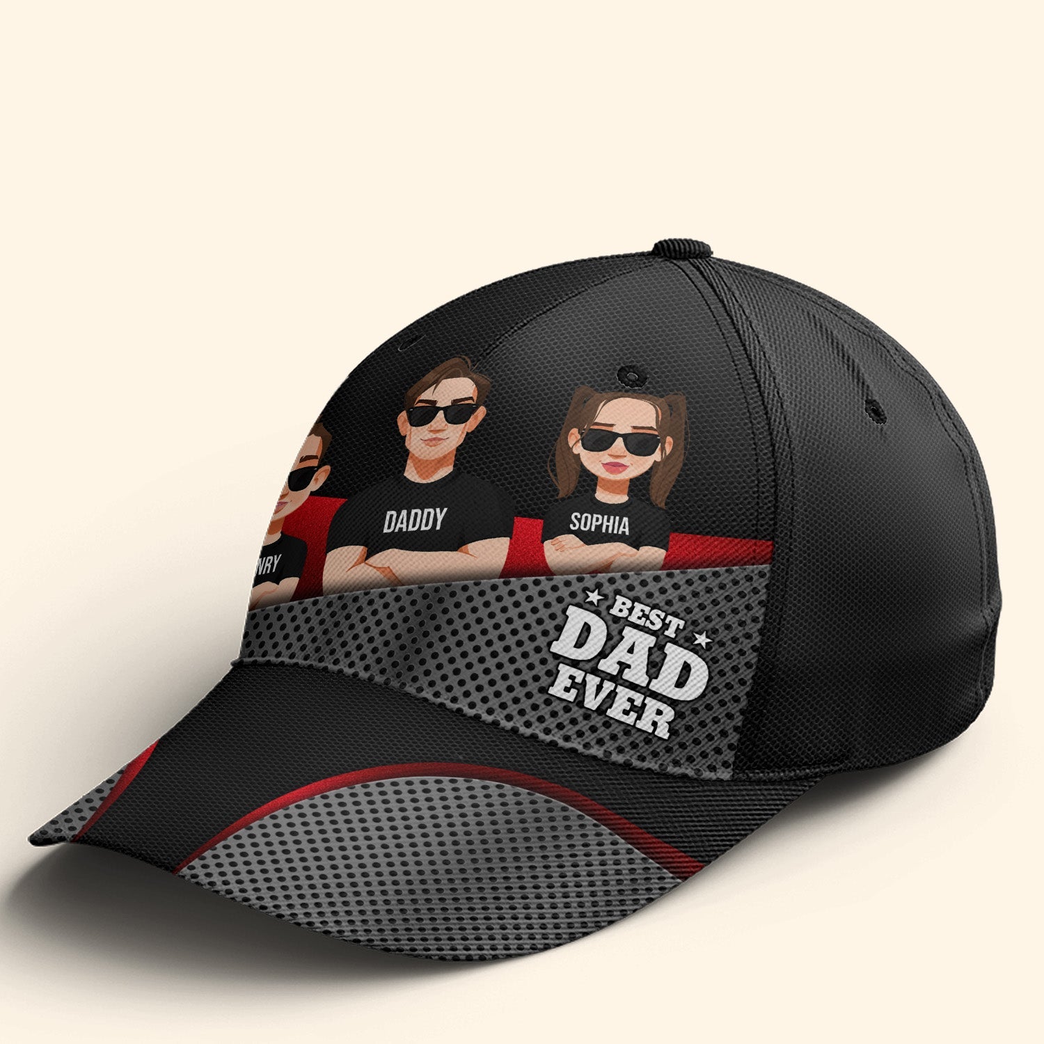 Best Dad Ever New Version - Personalized Classic Cap