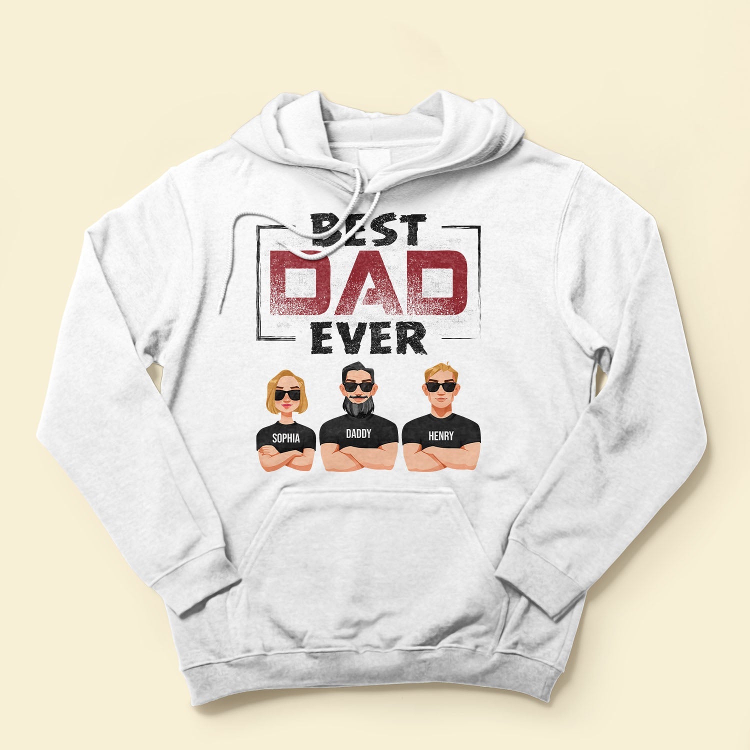 Best Dad Ever - Personalized Shirt