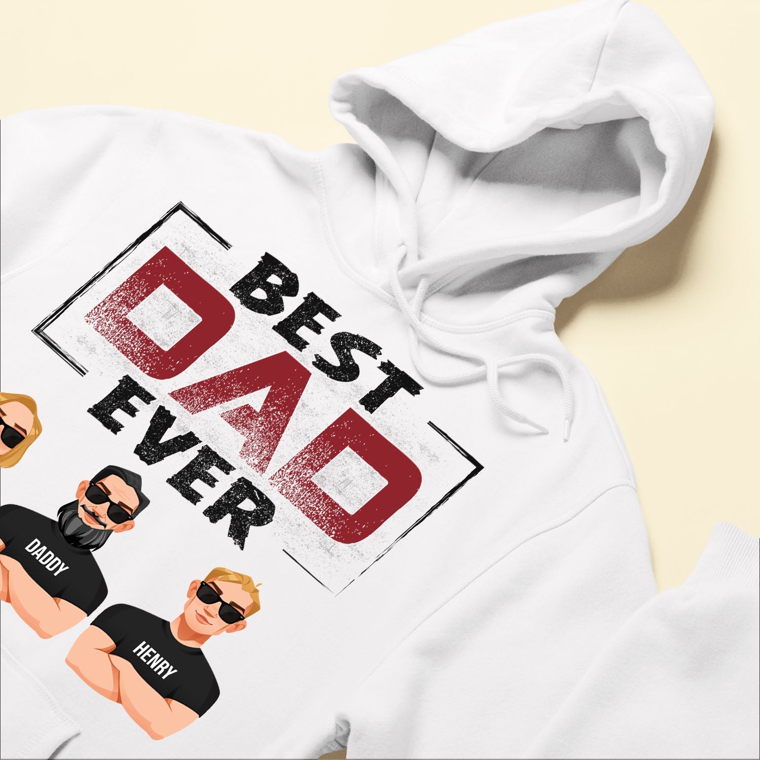 Best Dad Ever - Personalized Shirt