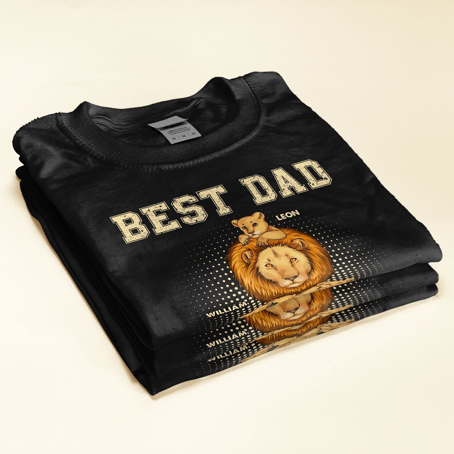 Best Dad In The Pride Lands - Personalized Shirt - Father's Day, Birthday Gift For Father, Dad, Papa