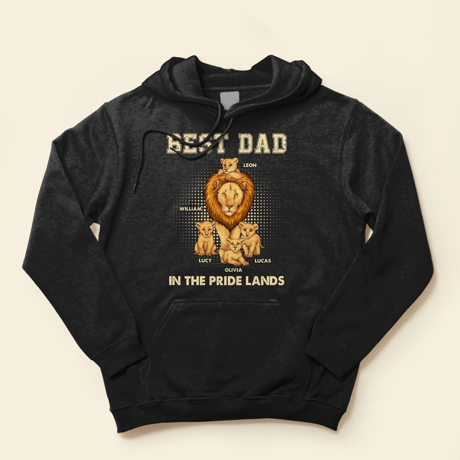 Best Dad In The Pride Lands - Personalized Shirt - Father's Day, Birthday Gift For Father, Dad, Papa