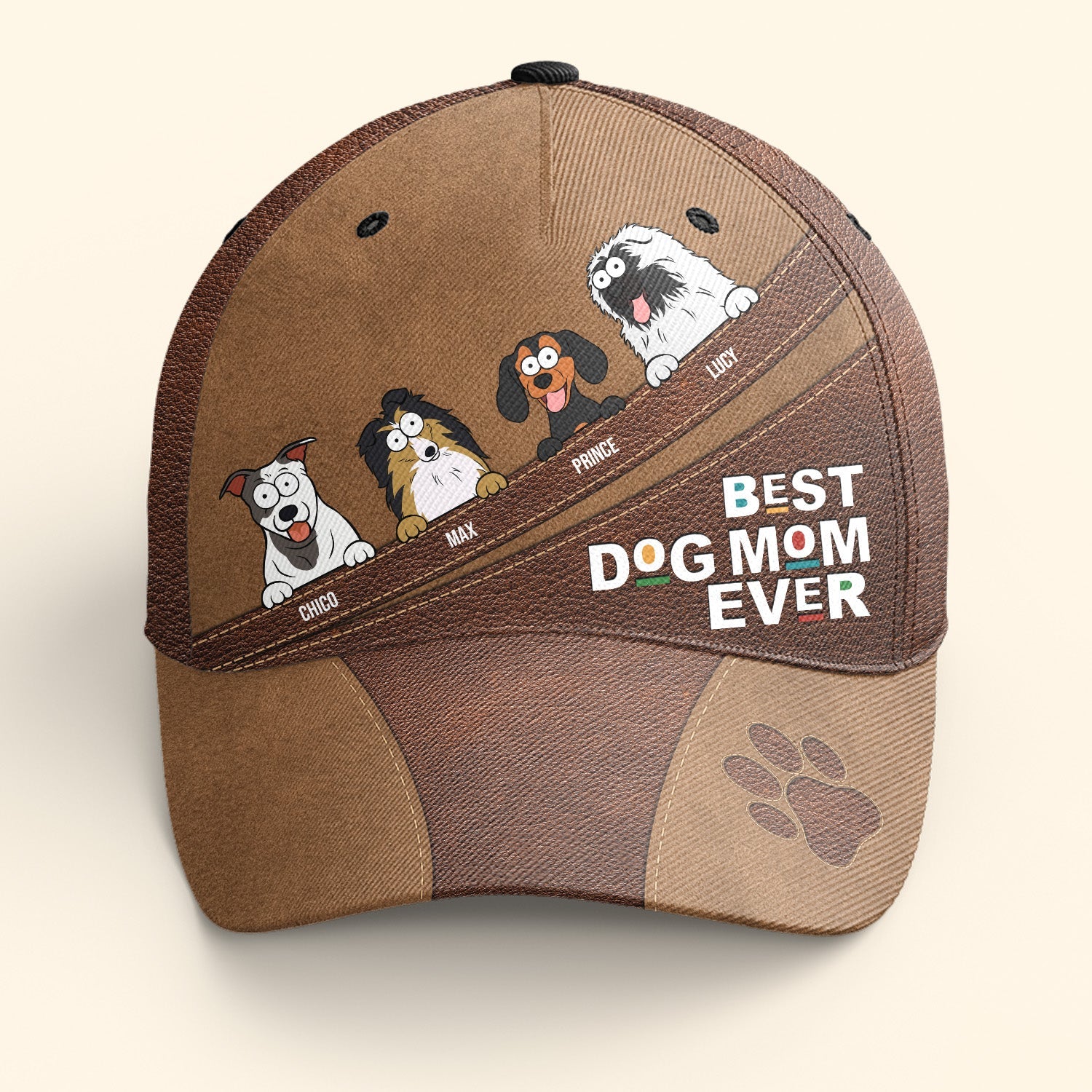 Best Dog Mom Ever - Personalized Classic Cap