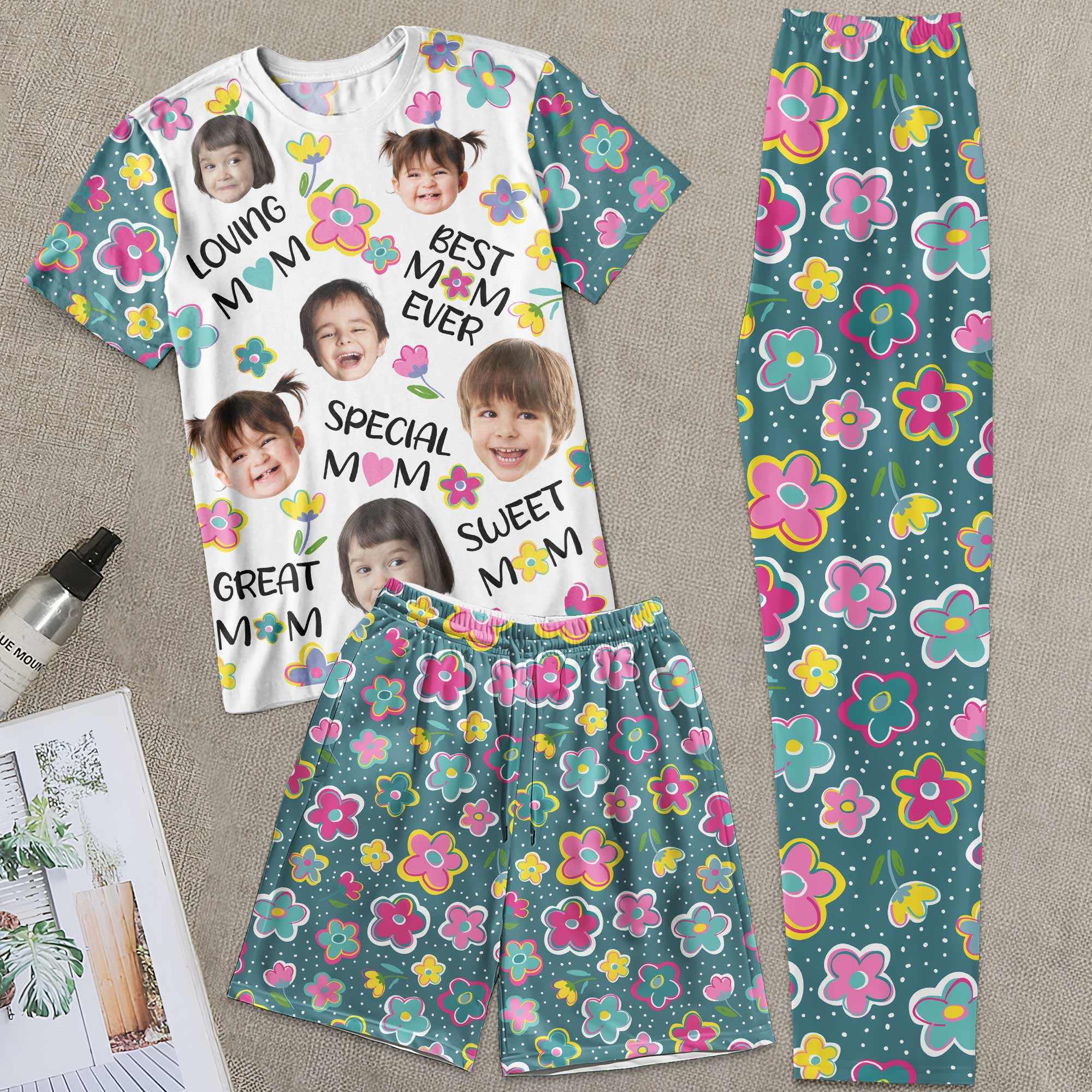 Best Mom Ever - Personalized Photo Pajamas