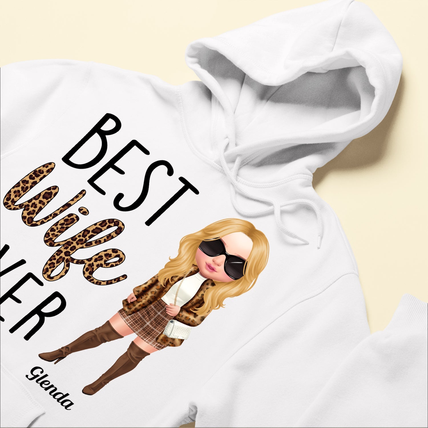 Best Wife Ever - Personalized Shirt - Birthday, Anniversary, Valentine's Gift For Wife, Wifey, Honey, Lover - Fashion Woman