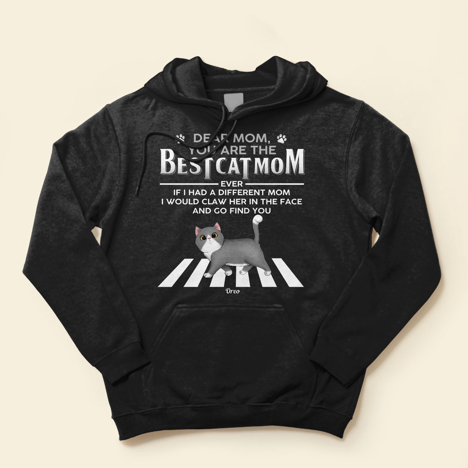 Best Cat Mom Cat Dad - Personalized Shirt - Funny Birthday Gift For Cat Mom. Cat Dad