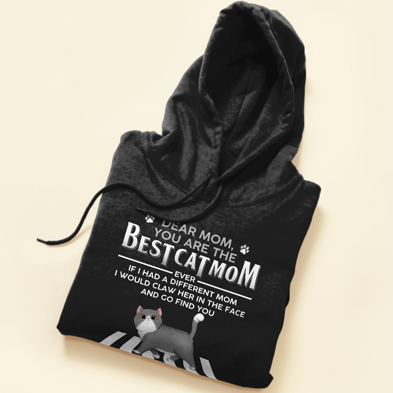 Best Cat Mom Cat Dad - Personalized Shirt - Funny Birthday Gift For Cat Mom. Cat Dad