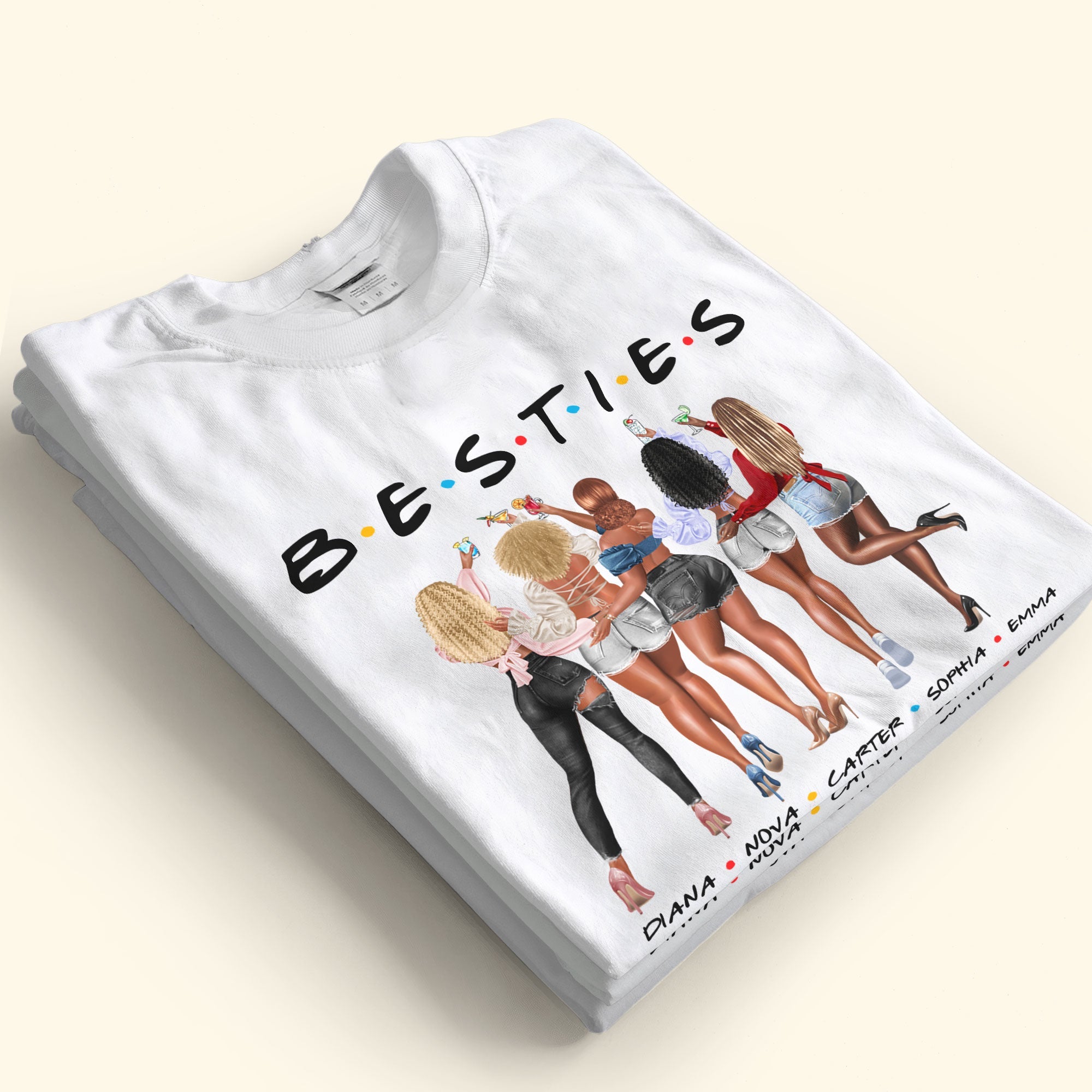 Besties - Personalized Shirt