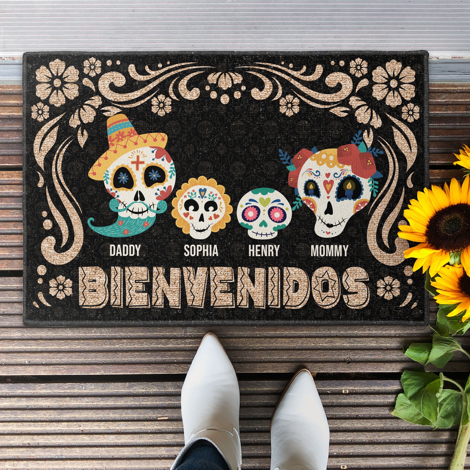 Bienvenidos - Personalized Doormat