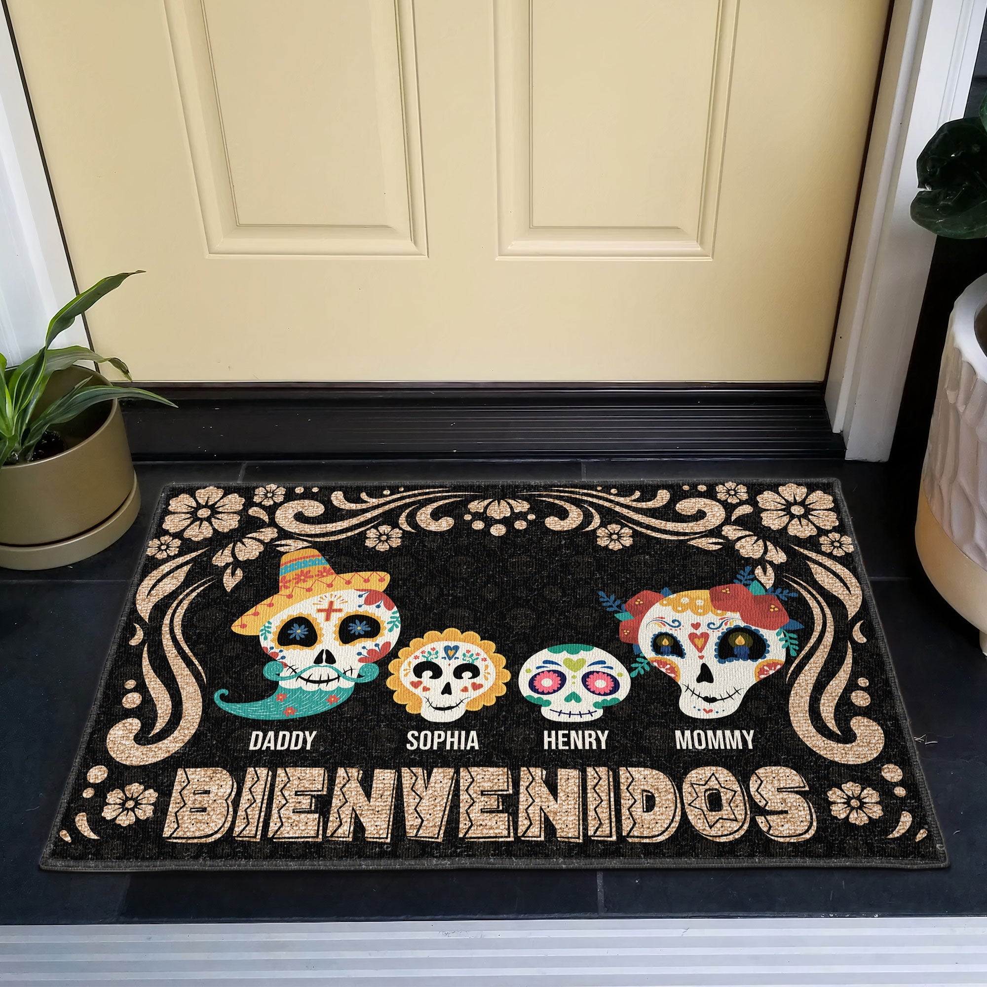 Bienvenidos - Personalized Doormat