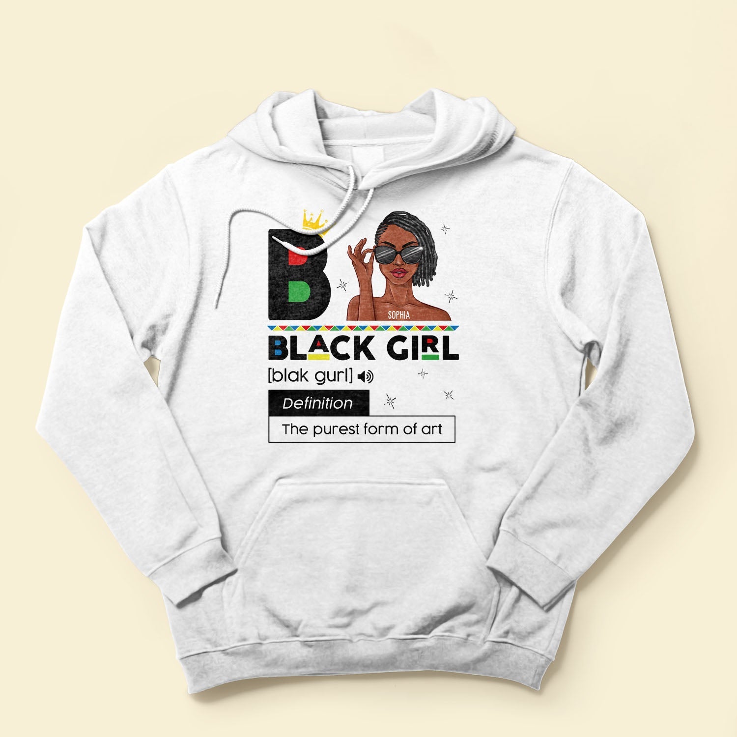 Black Girl The Purest Form Of Art - Personalized Shirt