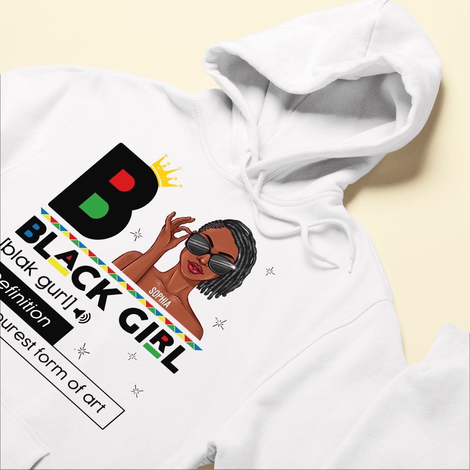 Black Girl The Purest Form Of Art - Personalized Shirt